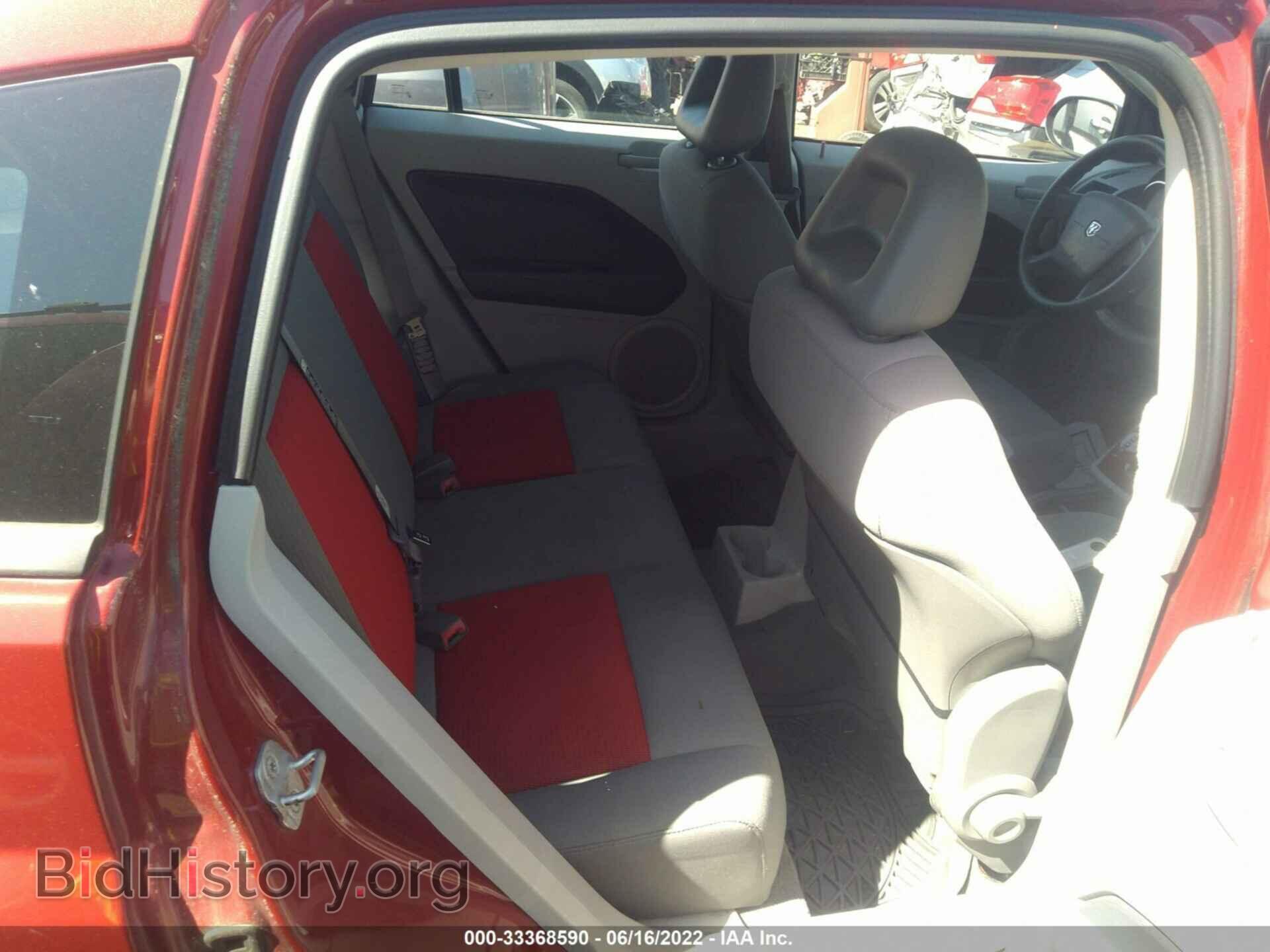 2007 DODGE CALIBER - VIN: 1B3HB48B67D351266 - Photo 8