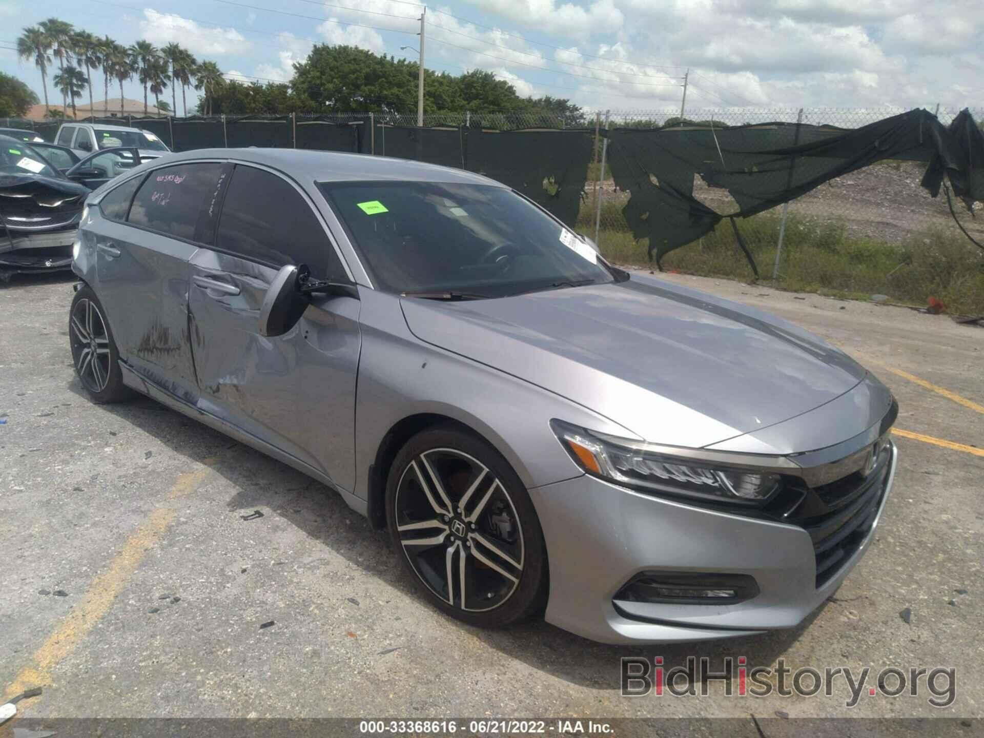 Photo 1HGCV1F36KA011234 - HONDA ACCORD SEDAN 2019