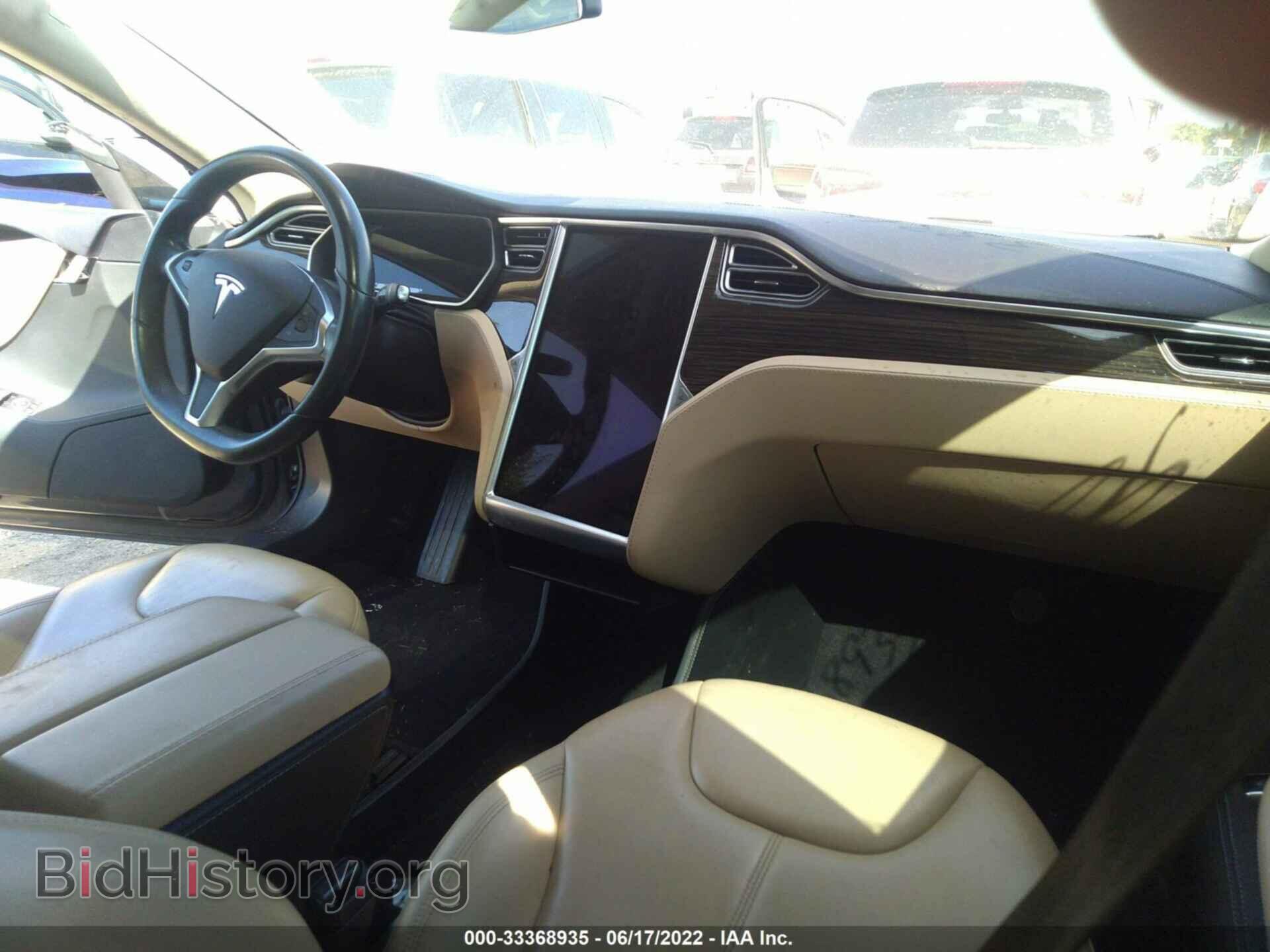 2014 TESLA MODEL S - VIN: 5YJSA1H12EFP62201 - Фото 5