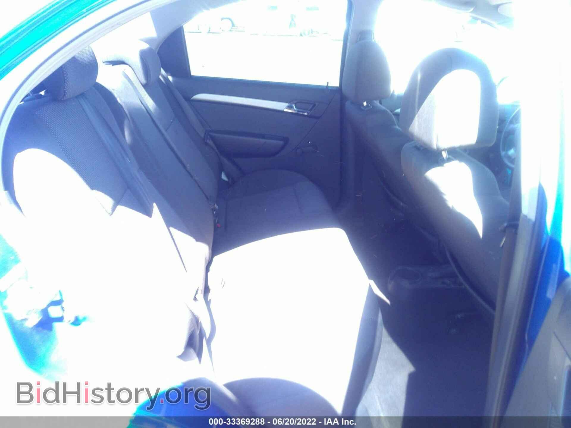 2010 CHEVROLET AVEO - VIN: KL1TD5DE3AB126404 - Фото 8