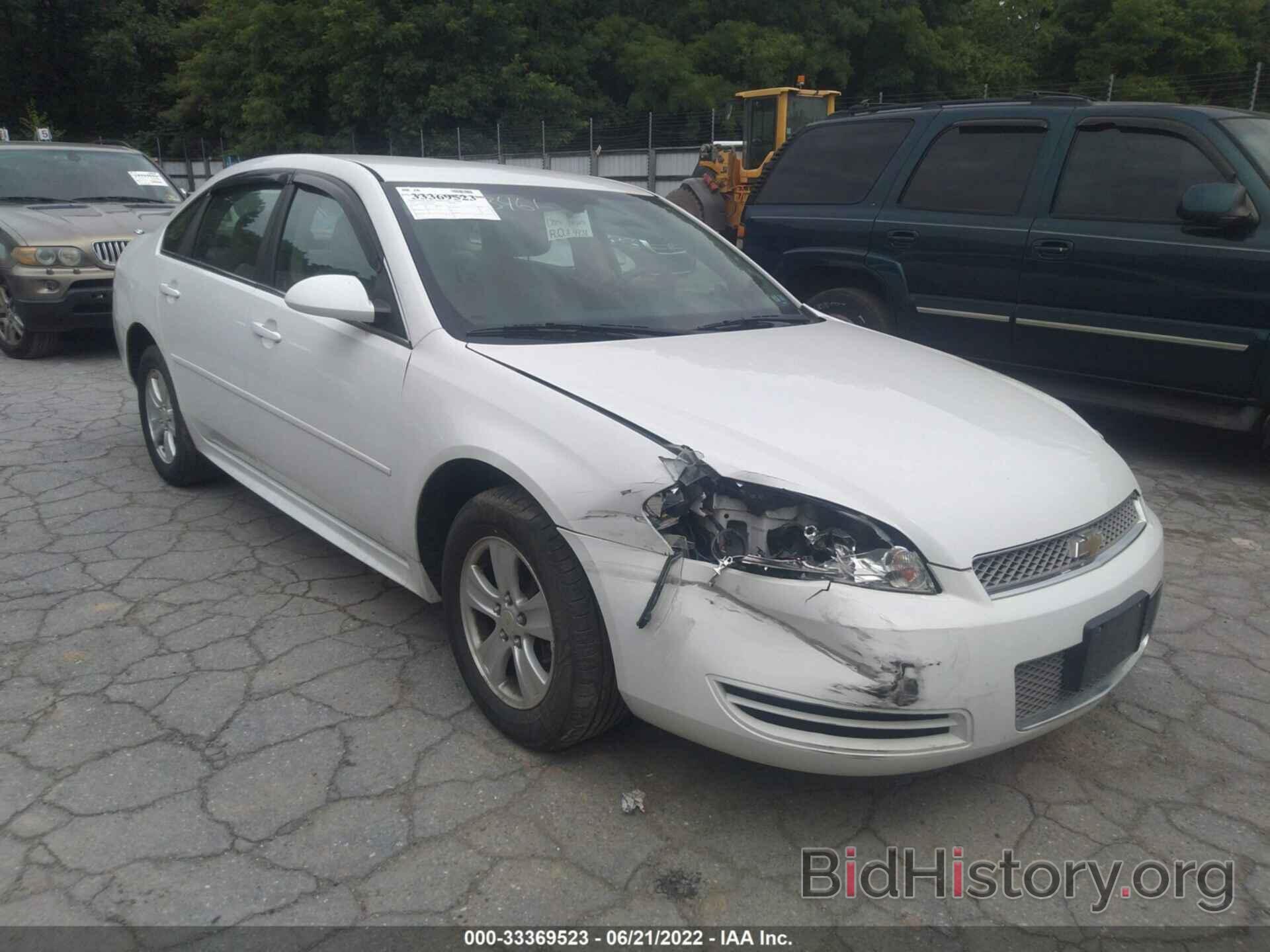 Photo 2G1WA5E31C1247357 - CHEVROLET IMPALA 2012