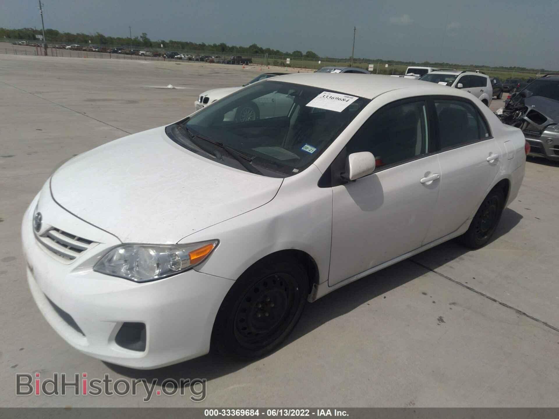 2013 TOYOTA COROLLA - VIN: 5YFBU4EE4DP122249 - Фото 2