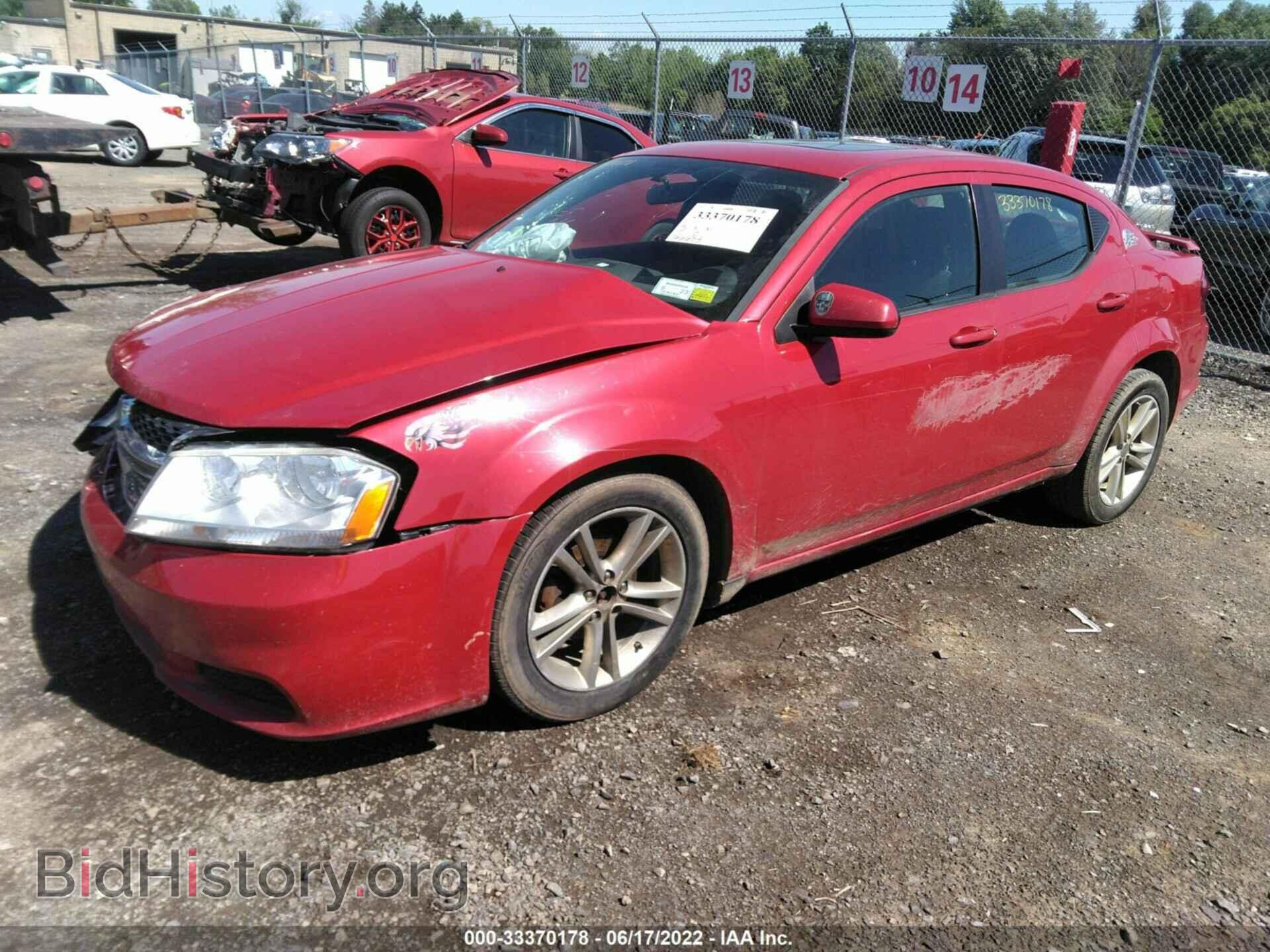 2012 DODGE AVENGER - VIN: 1C3CDZCB7CN212148 - Фото 2