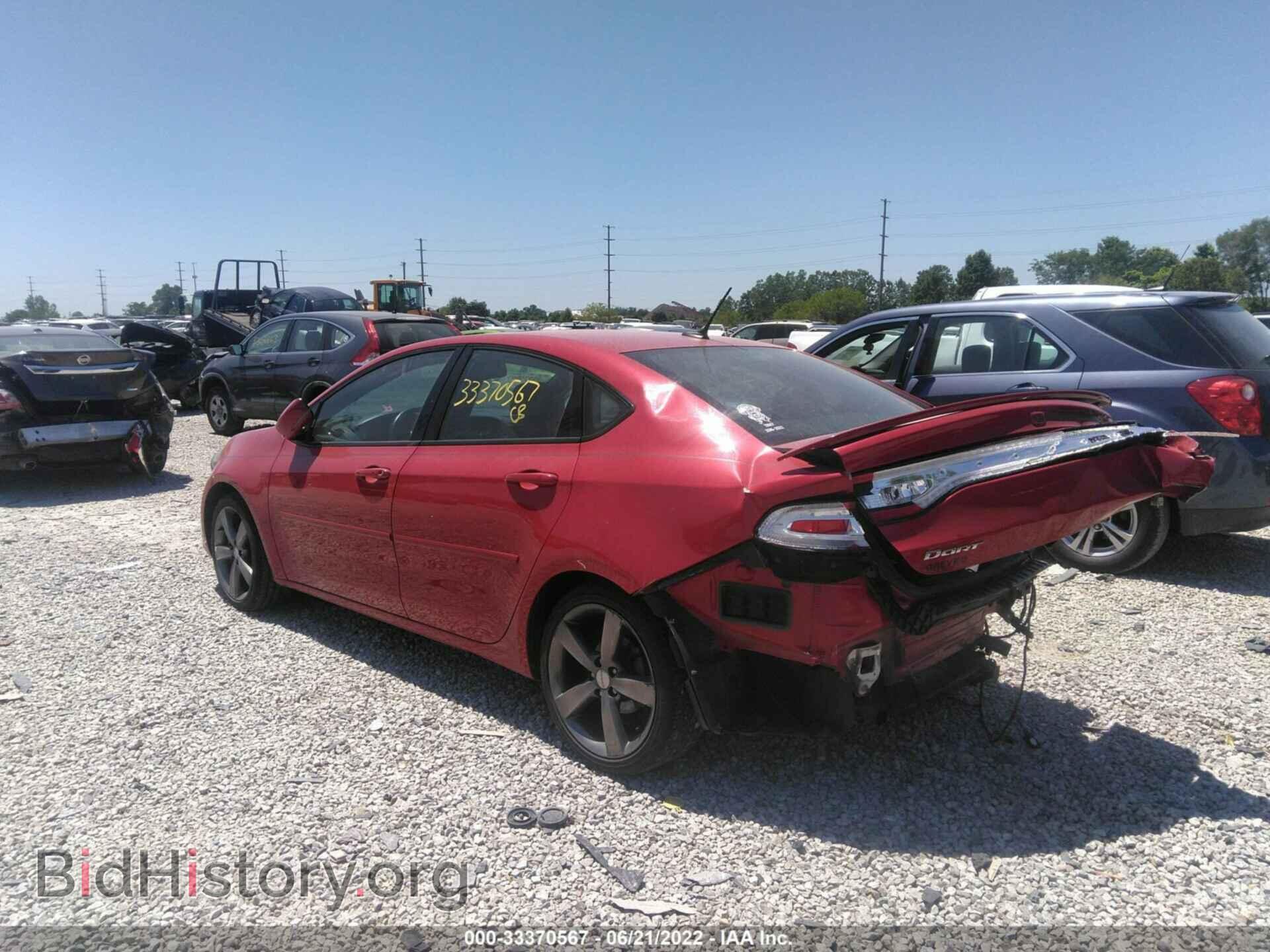 2014 DODGE DART - VIN: 1C3CDFEB8ED745467 - Фото 3