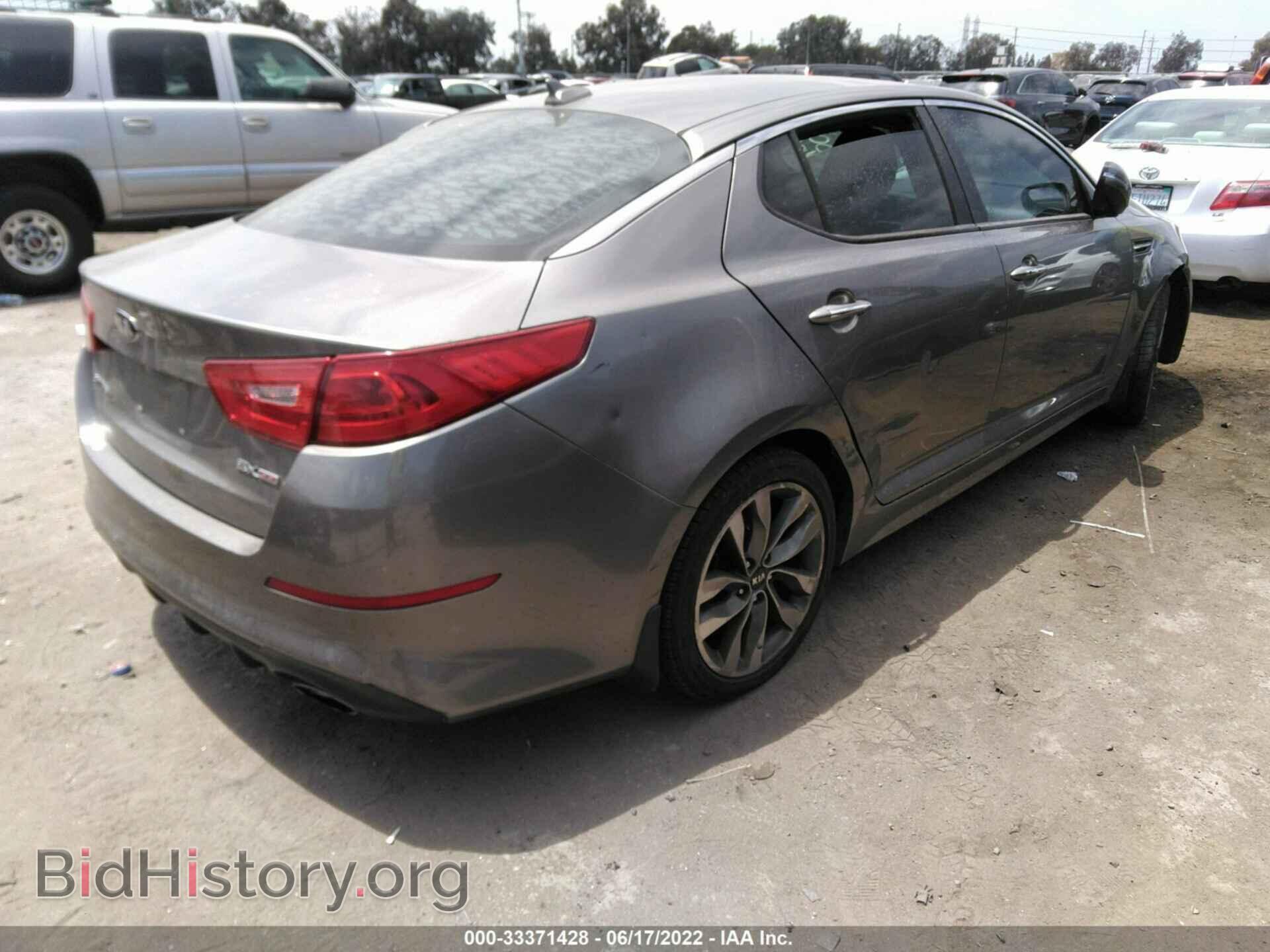 2015 KIA OPTIMA - VIN: 5XXGR4A75FG359309 - Фото 4
