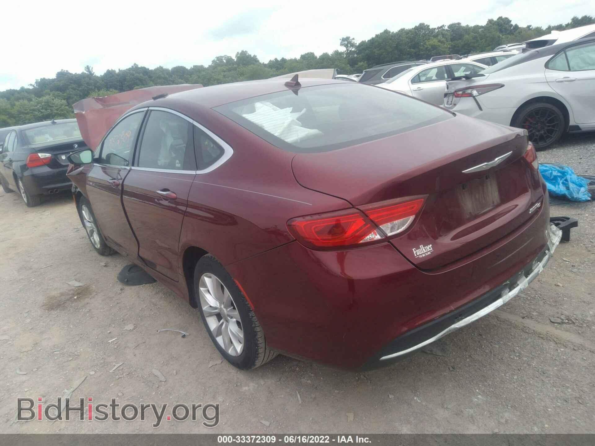2015 CHRYSLER 200 - VIN: 1C3CCCCB0FN736018 - Фото 3