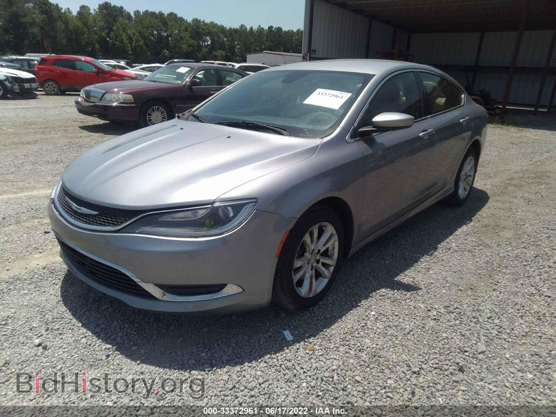2015 CHRYSLER 200 - VIN: 1C3CCCAB9FN505444 - Фото 2