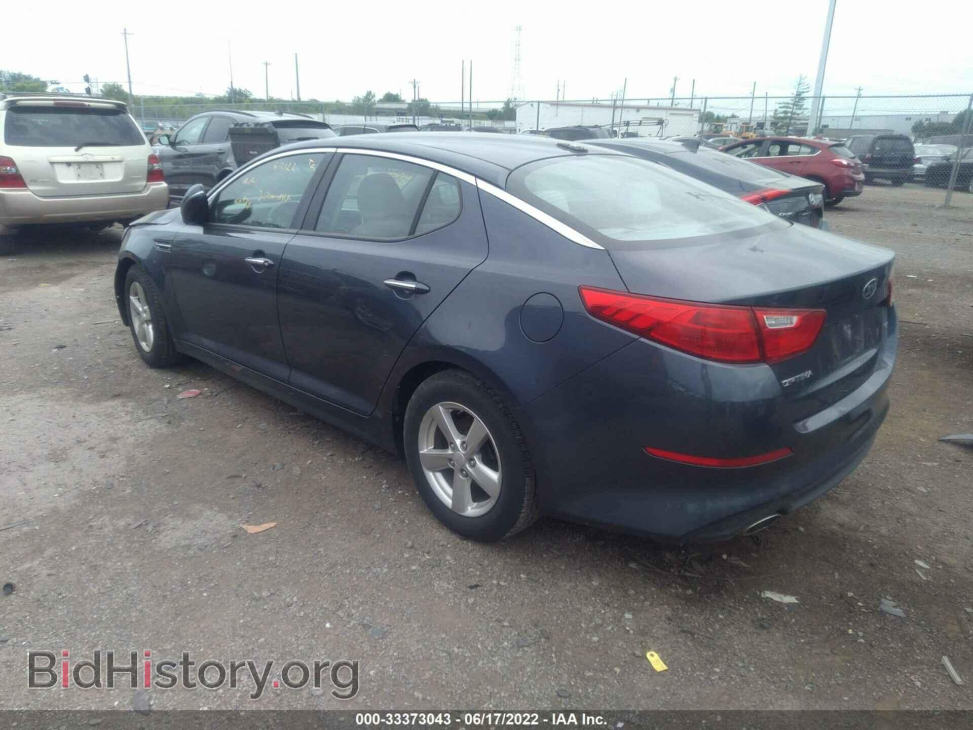 2015 KIA OPTIMA - VIN: KNAGM4A71F5613193 - Фото 3
