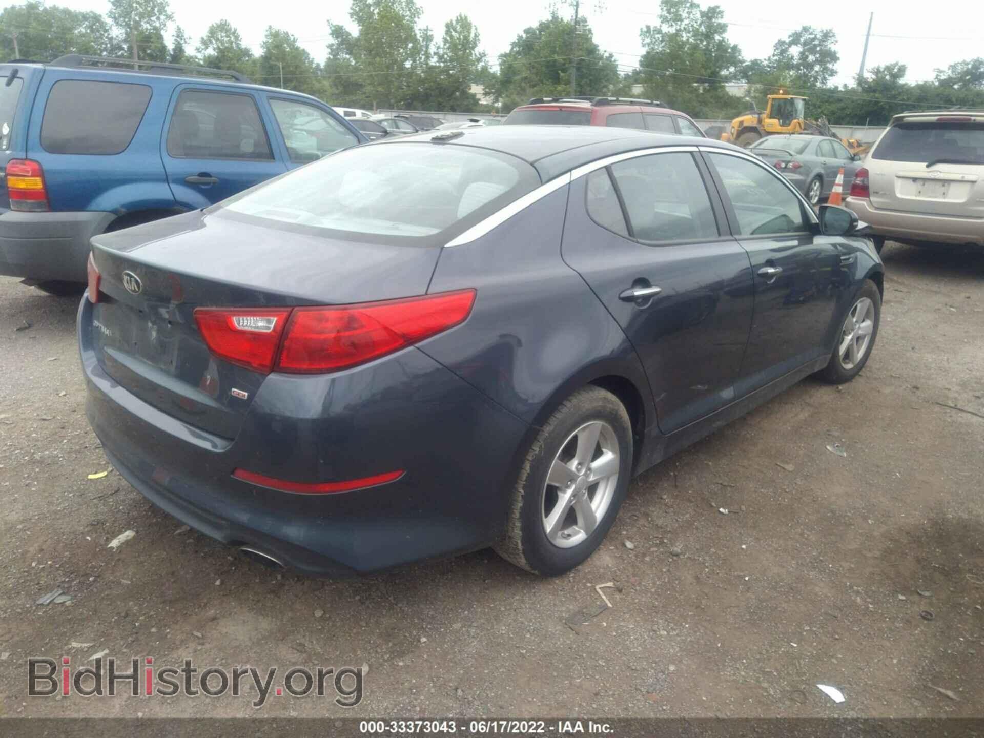 2015 KIA OPTIMA - VIN: KNAGM4A71F5613193 - Фото 4
