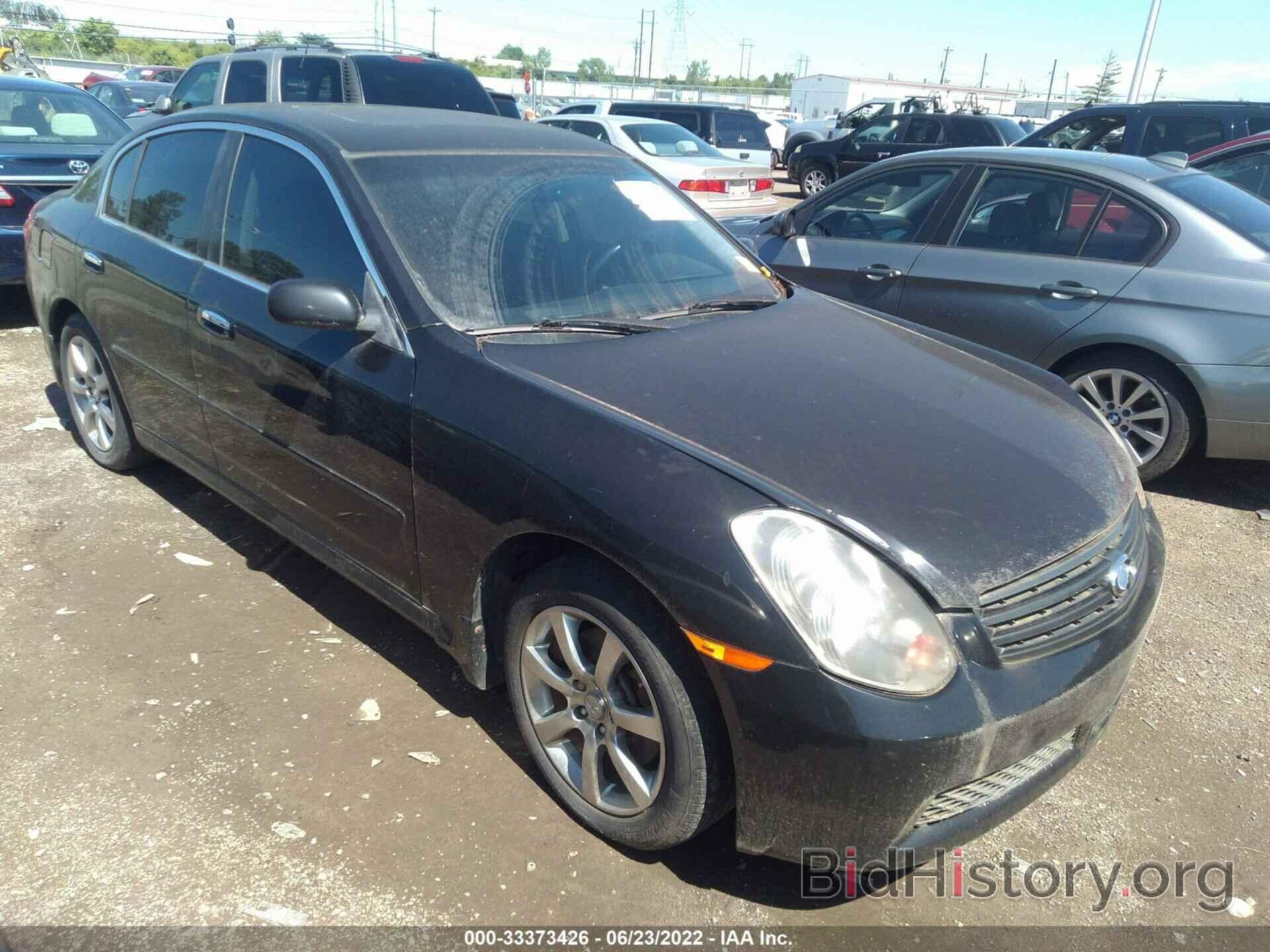 Photo JNKCV51F56M601810 - INFINITI G35 SEDAN 2006