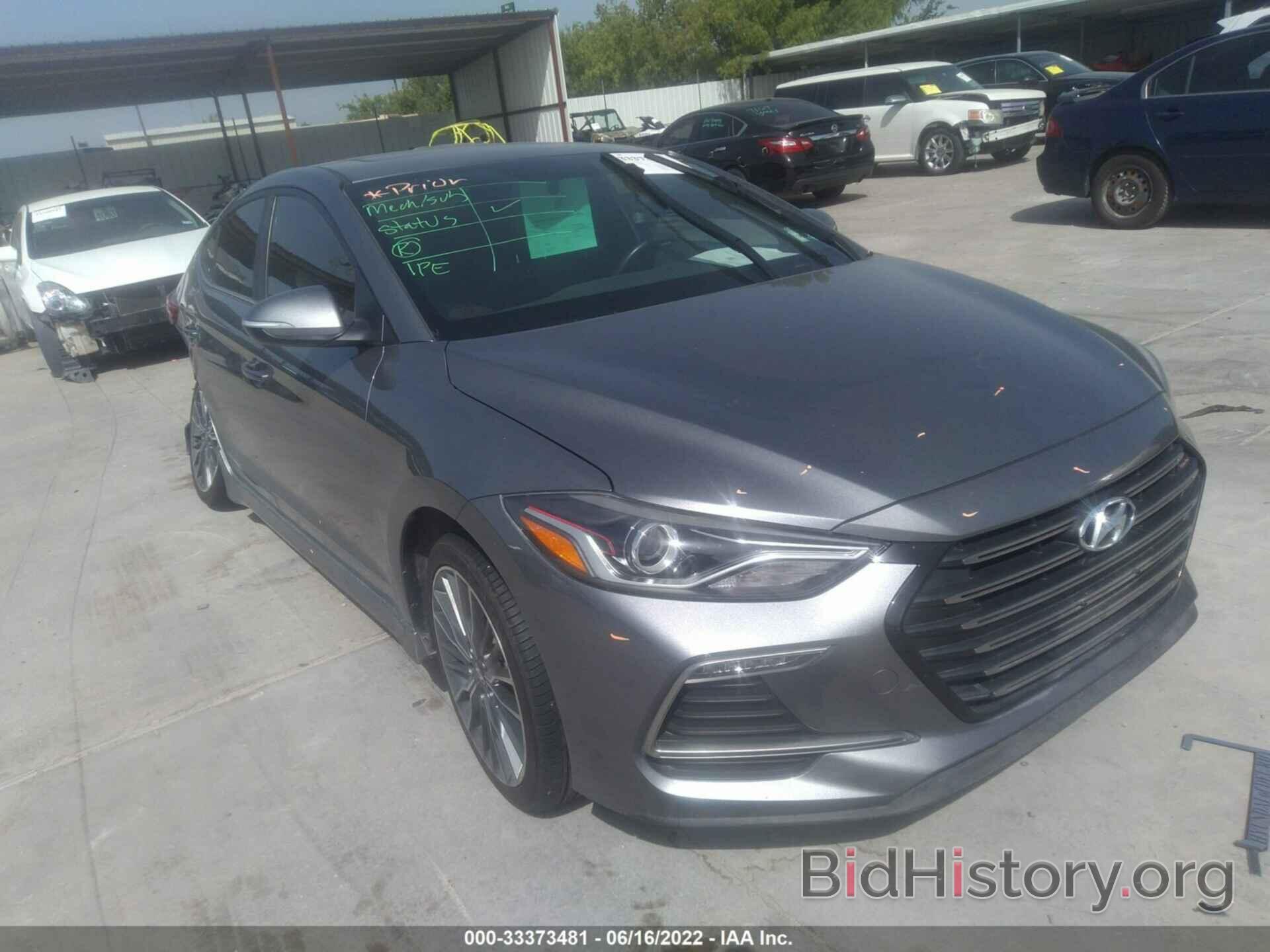 Photo KMHD04LB9JU682131 - HYUNDAI ELANTRA 2018