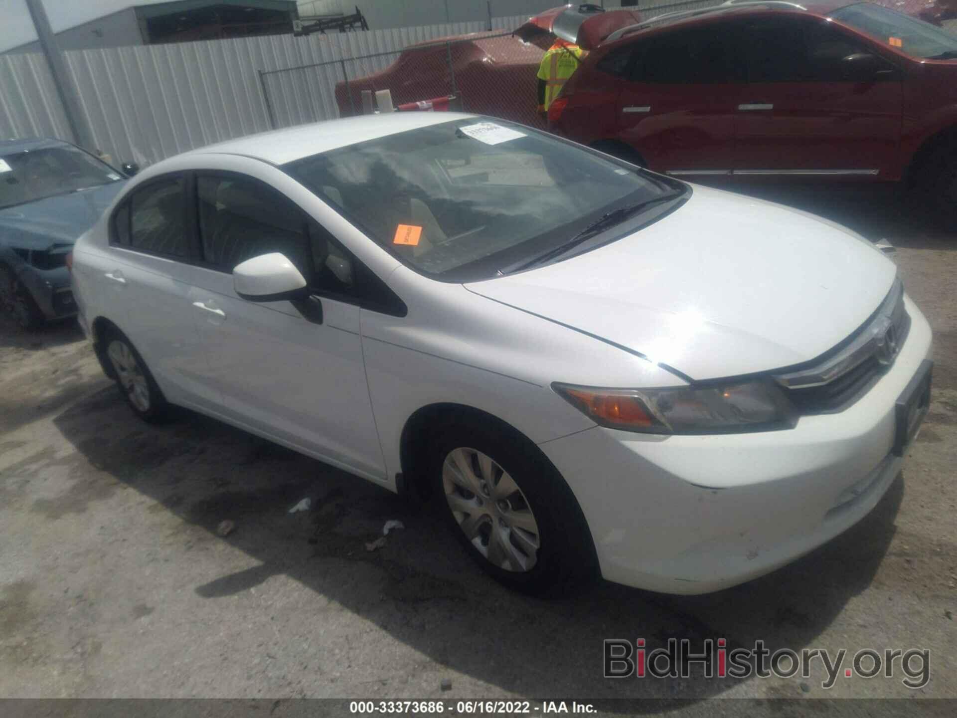 Photo 2HGFB2F55CH521851 - HONDA CIVIC SDN 2012