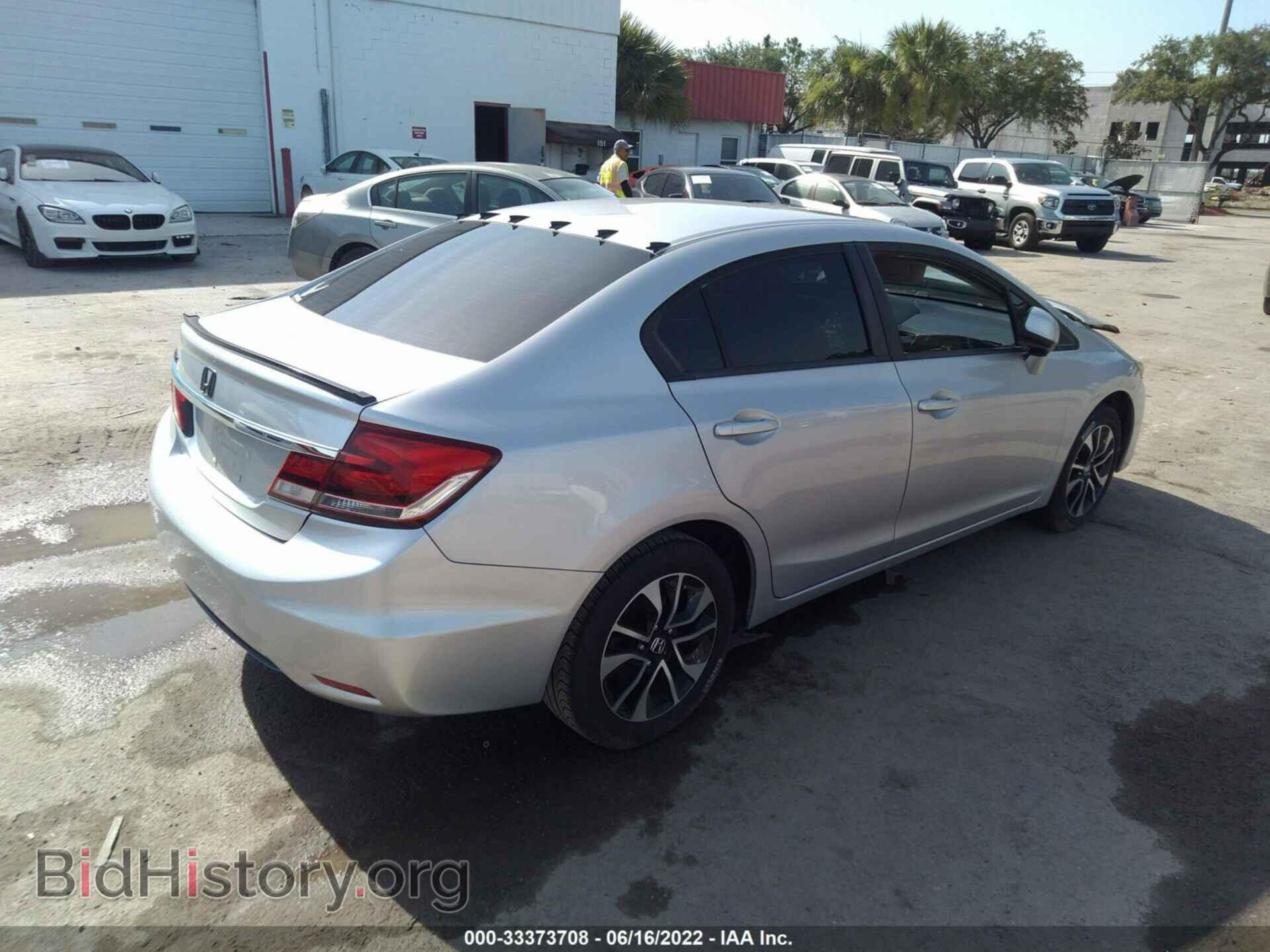 2013 HONDA CIVIC SDN - VIN: 19XFB2F80DE230857 - Фото 4