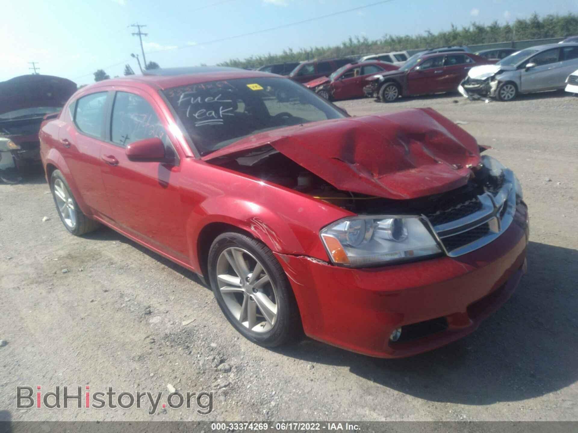 Photo 1C3CDZEG8CN281133 - DODGE AVENGER 2012