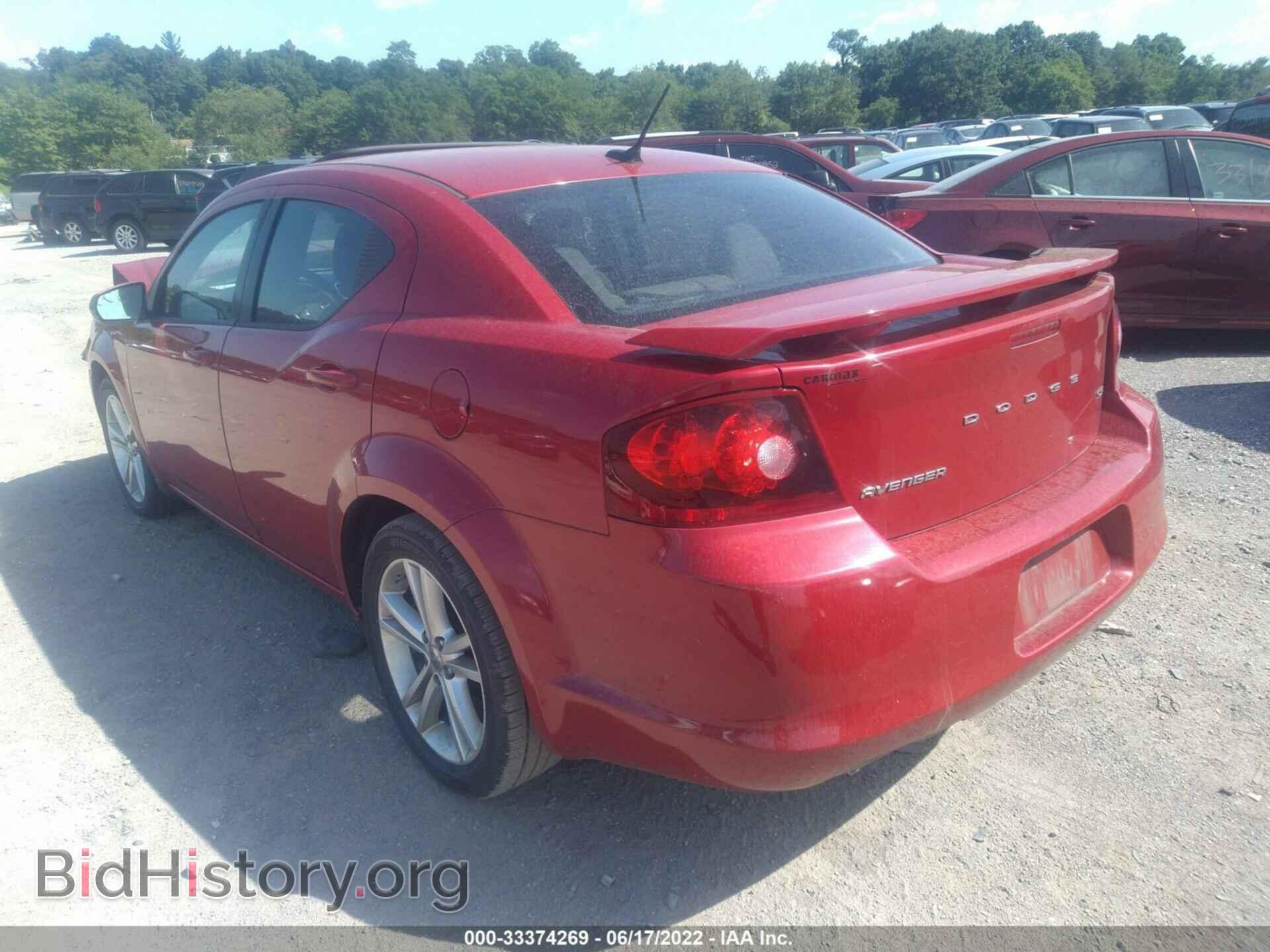 2012 DODGE AVENGER - VIN: 1C3CDZEG8CN281133 - Photo 3
