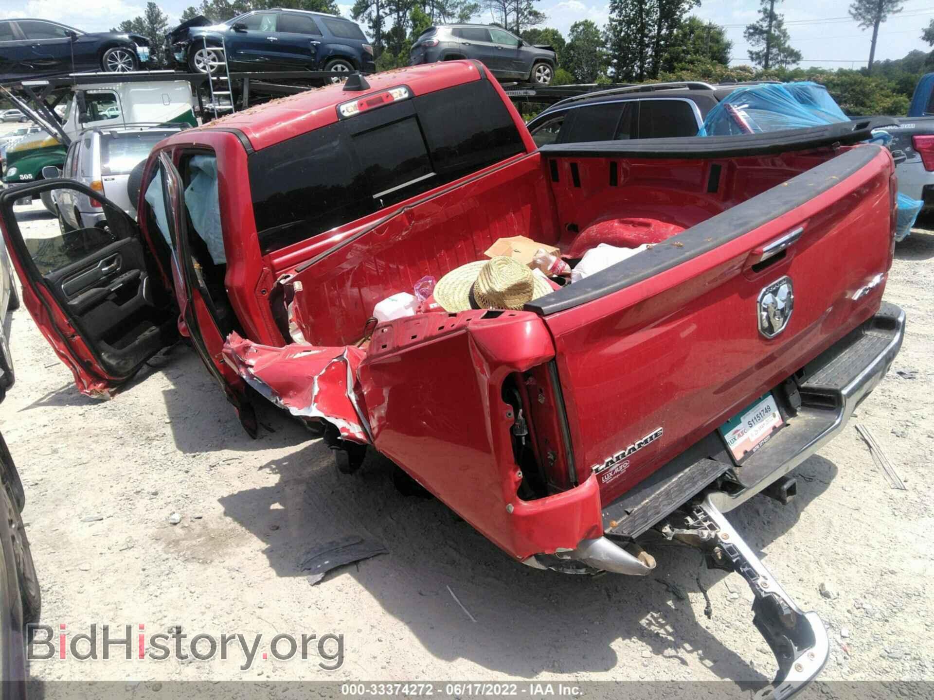 2019 RAM 1500 - VIN: 1C6SRFJT0KN593415 - Фото 3