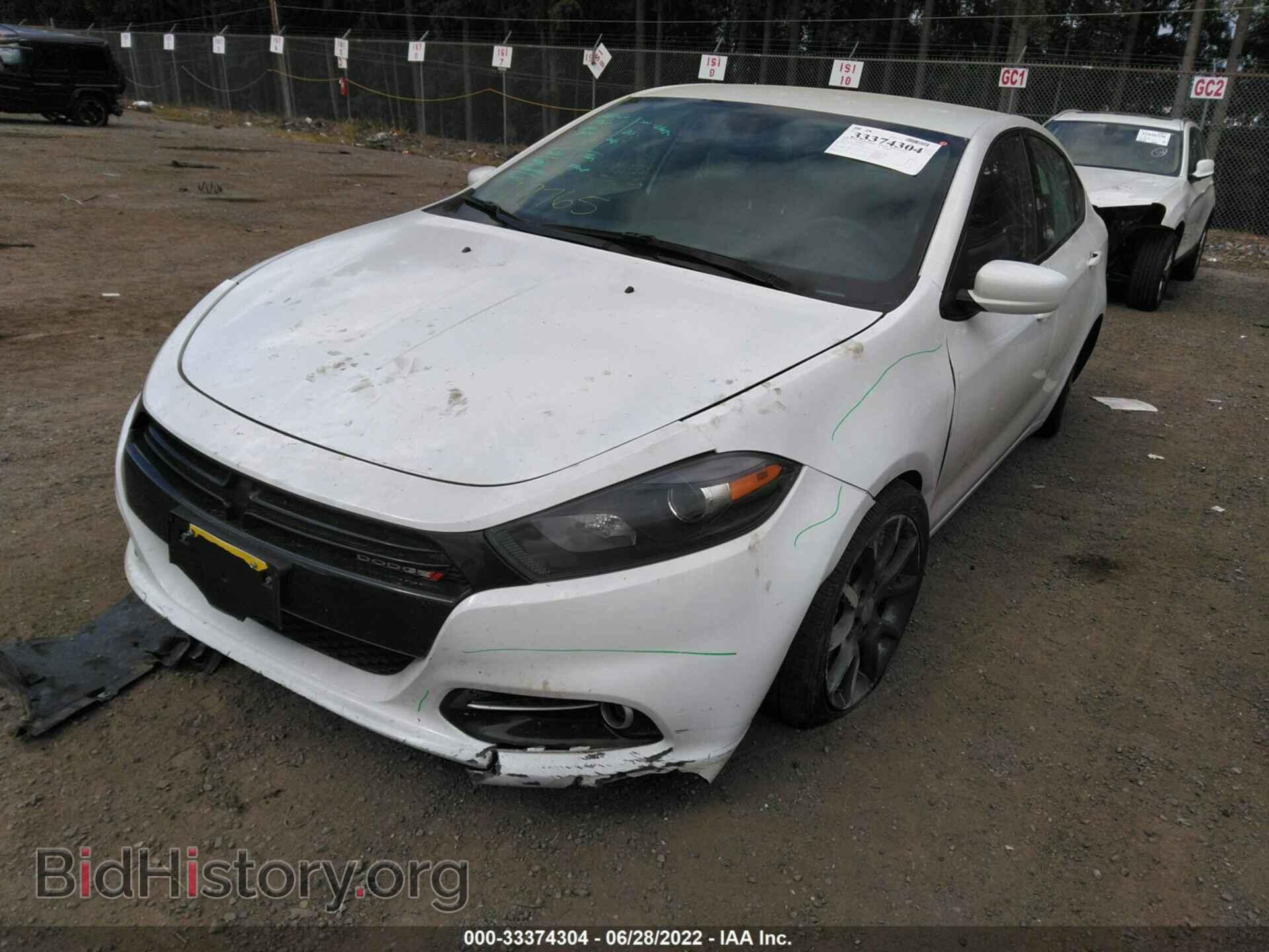 2016 DODGE DART - VIN: 1C3CDFFA5GD818691 - Фото 2