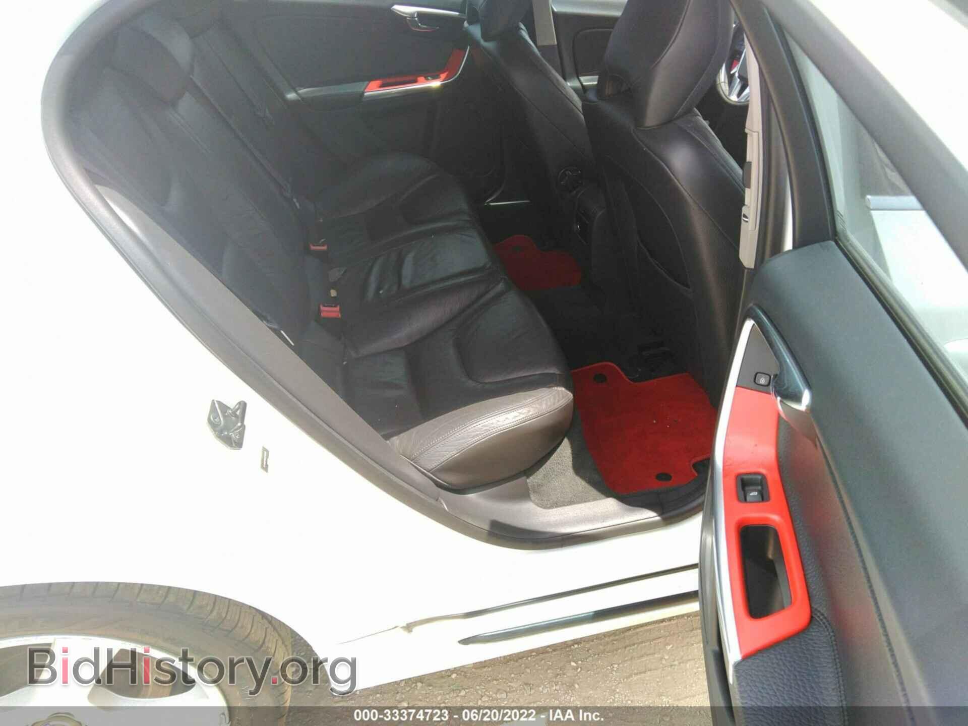 2012 VOLVO S60 - VIN: YV1622FS0C2115113 - Фото 8