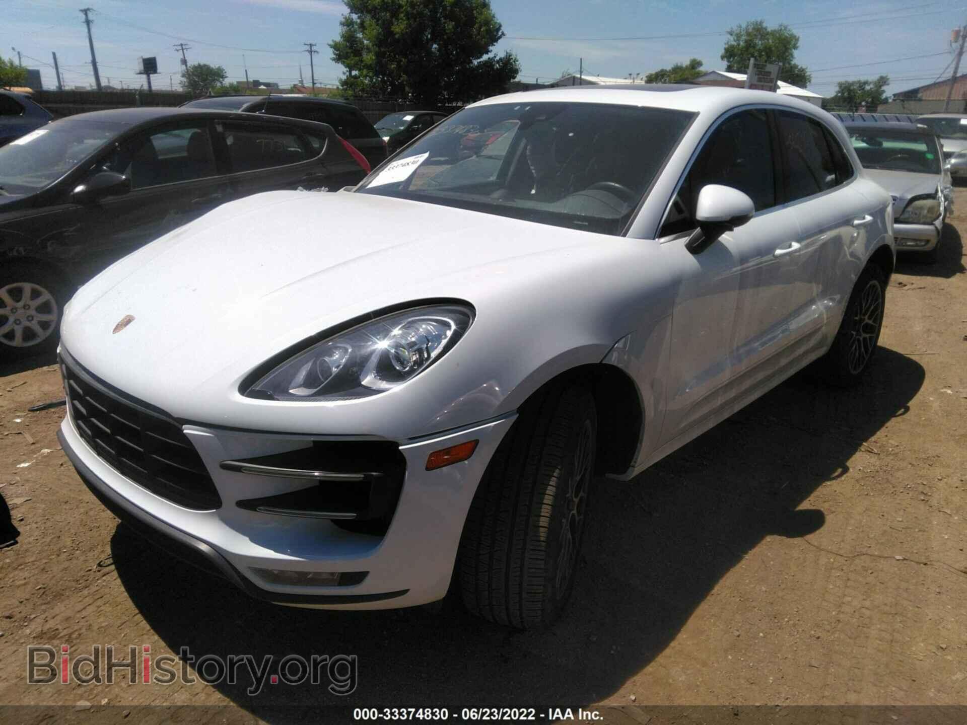 2016 PORSCHE MACAN - VIN: WP1AF2A59GLB91742 - Фото 2