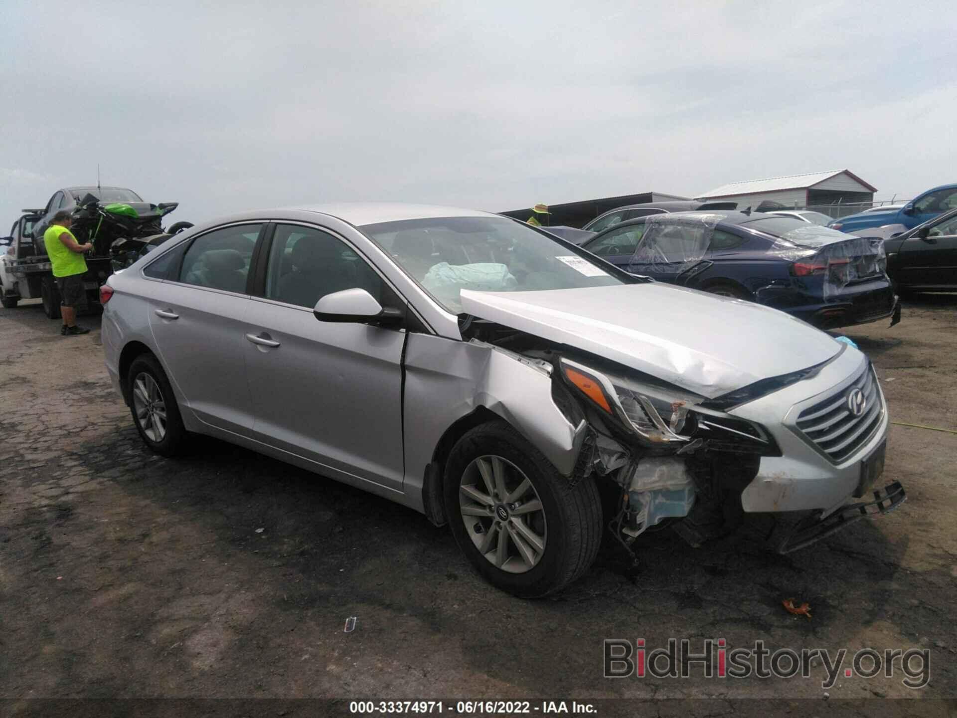 Фотография 5NPE24AF5FH173695 - HYUNDAI SONATA 2015