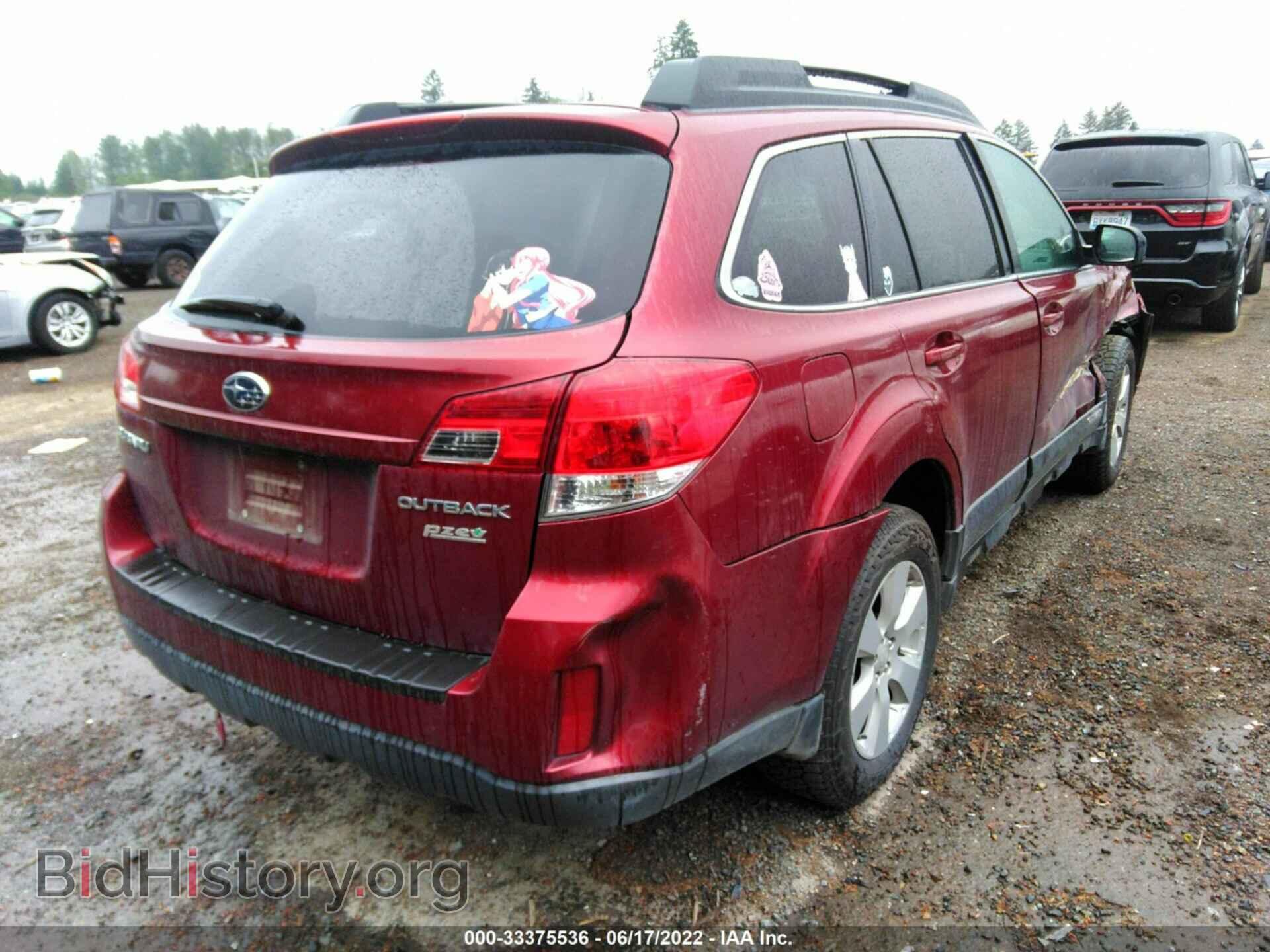 2011 SUBARU OUTBACK - VIN: 4S4BRBBC7B3337571 - Photo 4