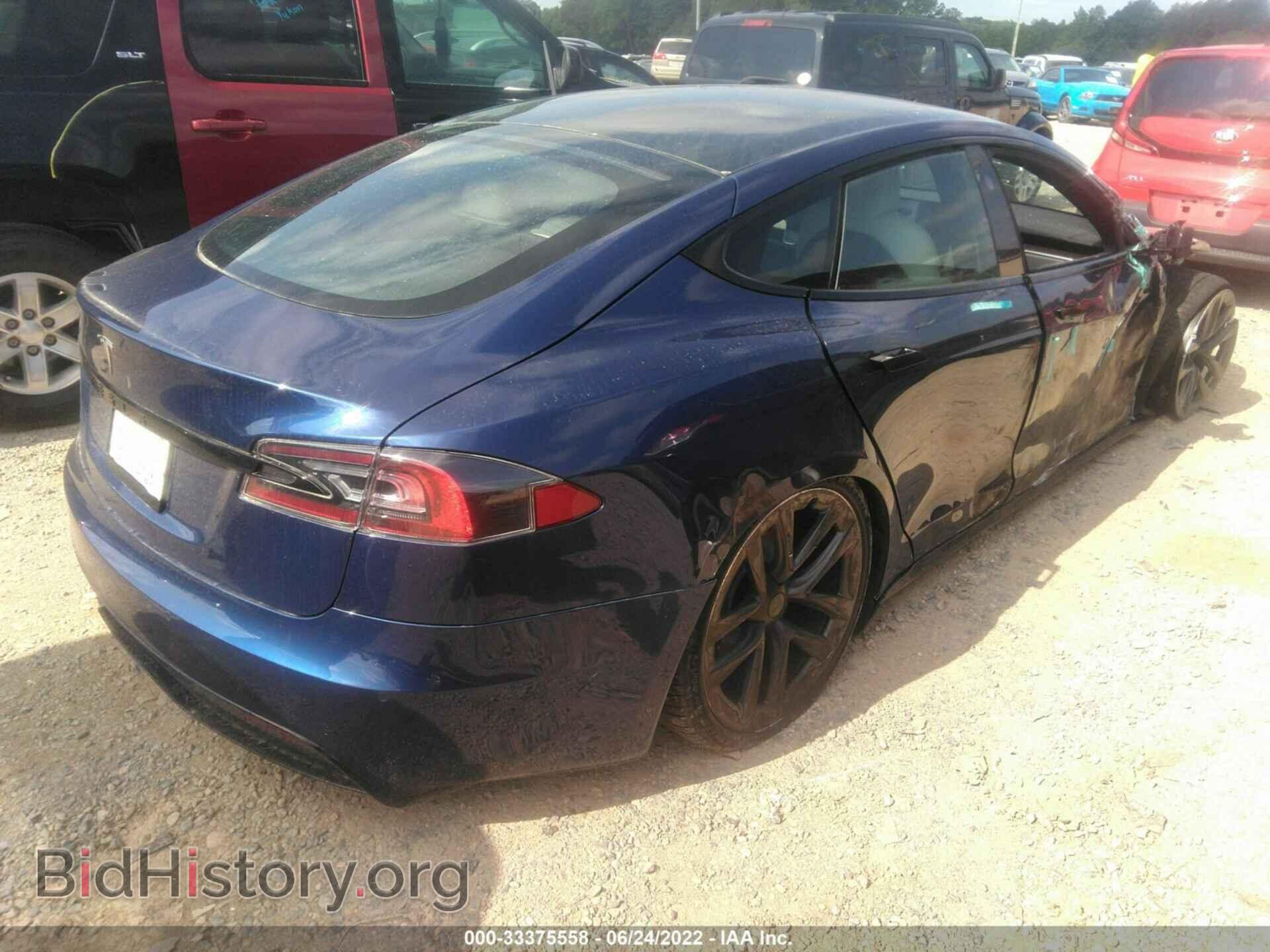 2021 TESLA MODEL S - VIN: 5YJSA1E51MF436976 - Photo 4