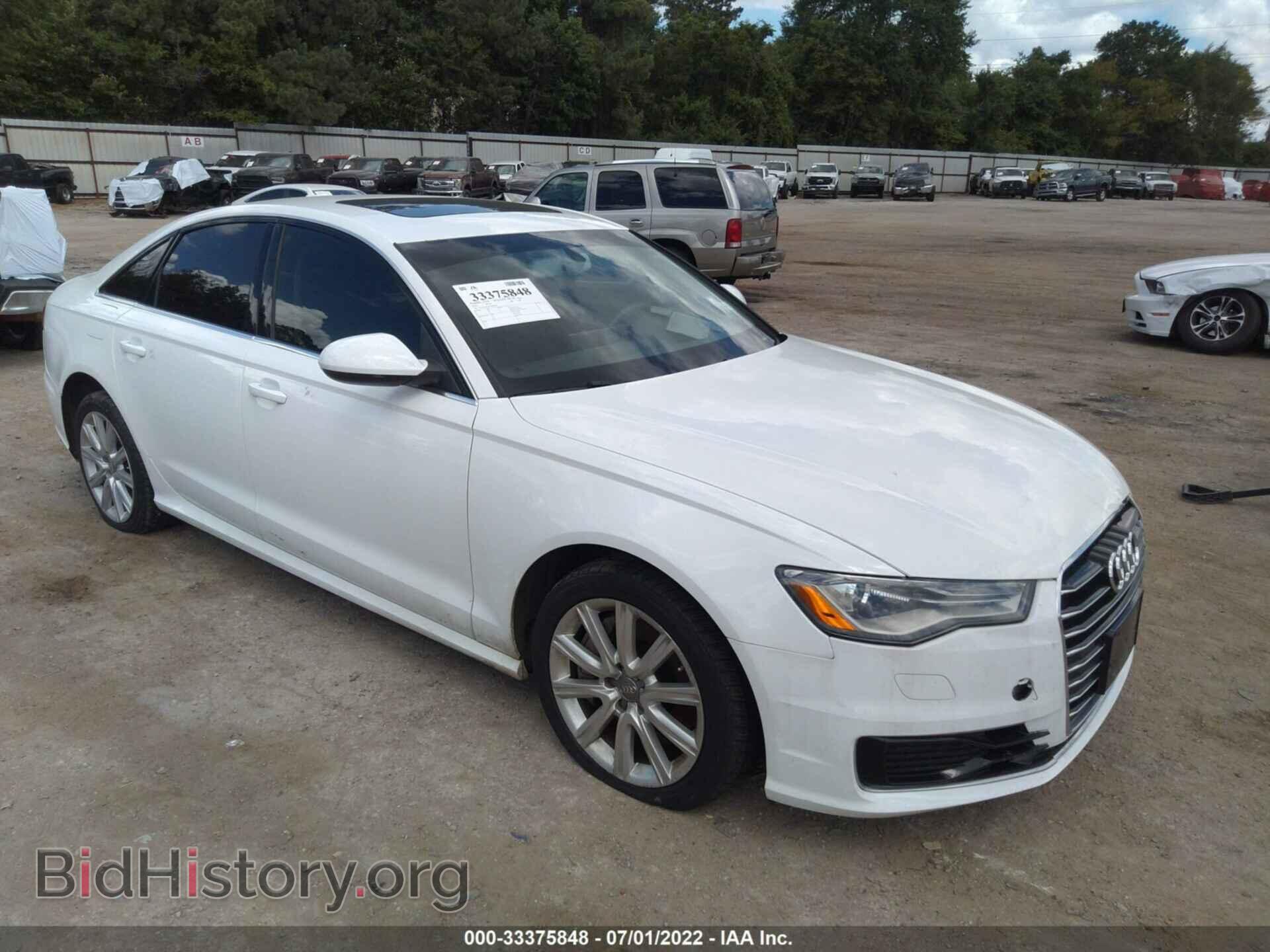 Фотография WAUCFAFC8GN066678 - AUDI A6 2016