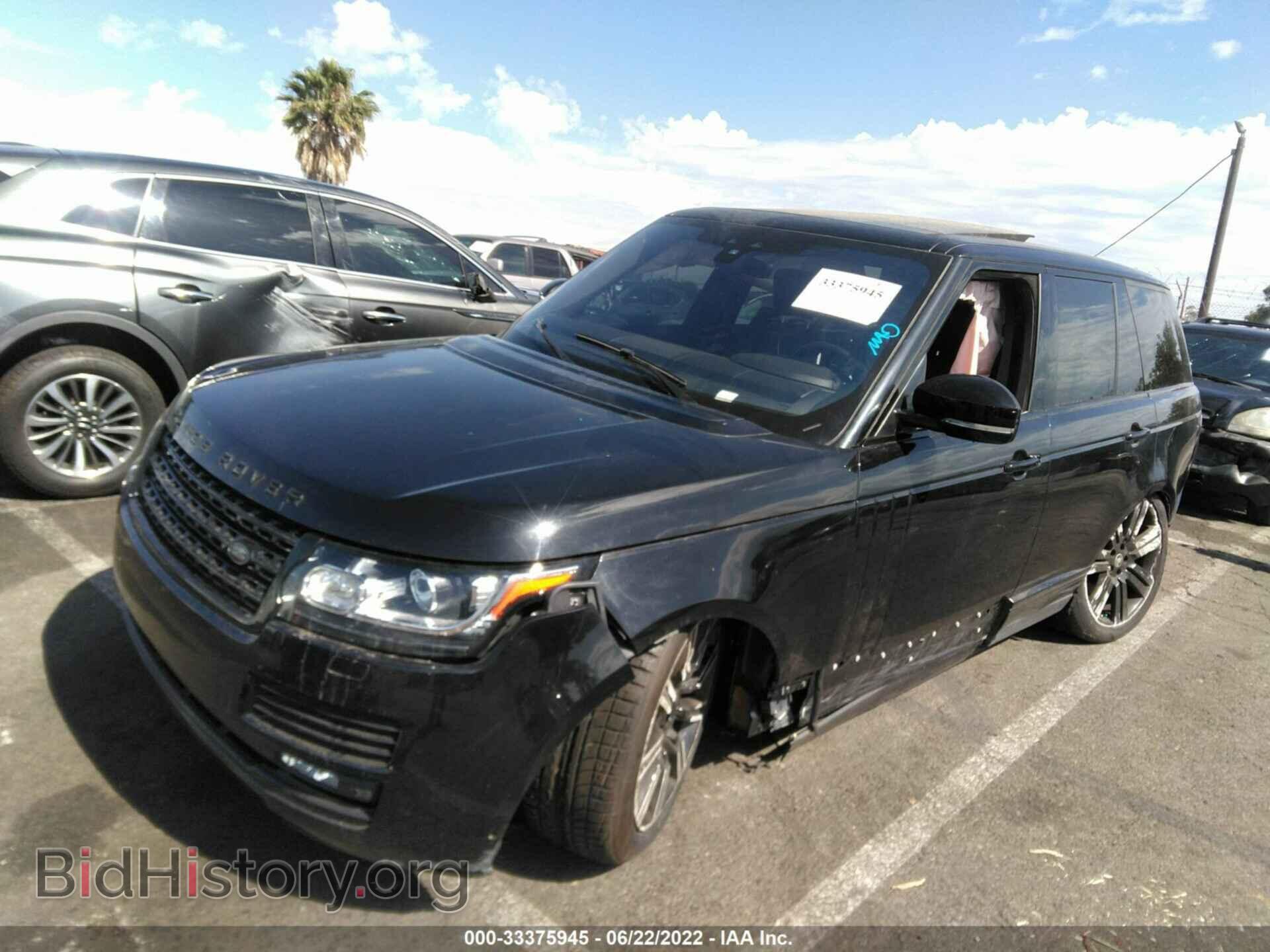 2017 LAND ROVER RANGE ROVER - VIN: SALGS2FE8HA326294 - Фото 2