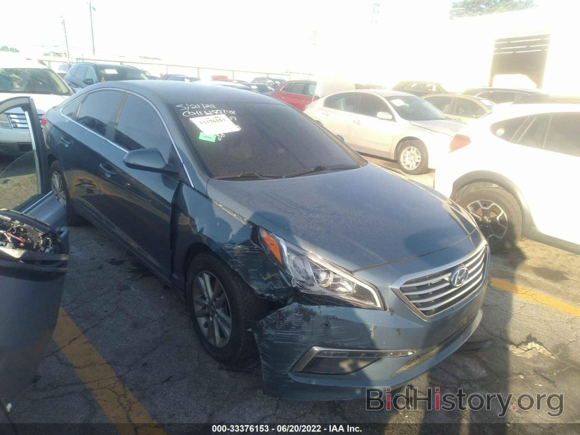 Фотография 5NPE24AF6FH047507 - HYUNDAI SONATA 2015