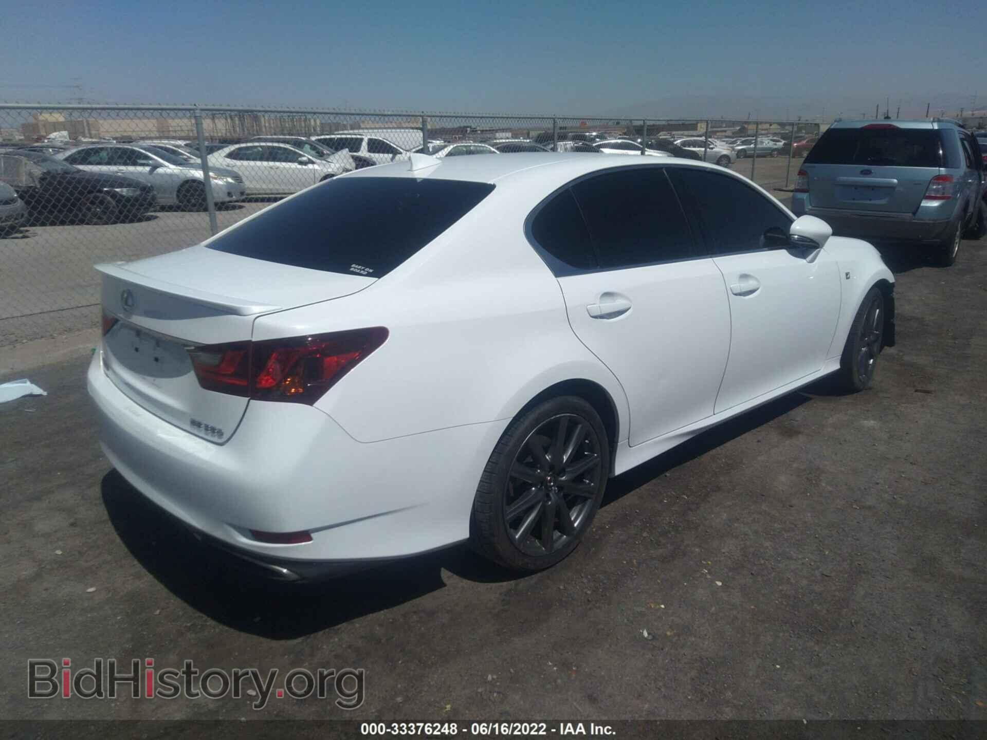 2015 LEXUS GS 350 - VIN: JTHBE1BL4FA018011 - Фото 4