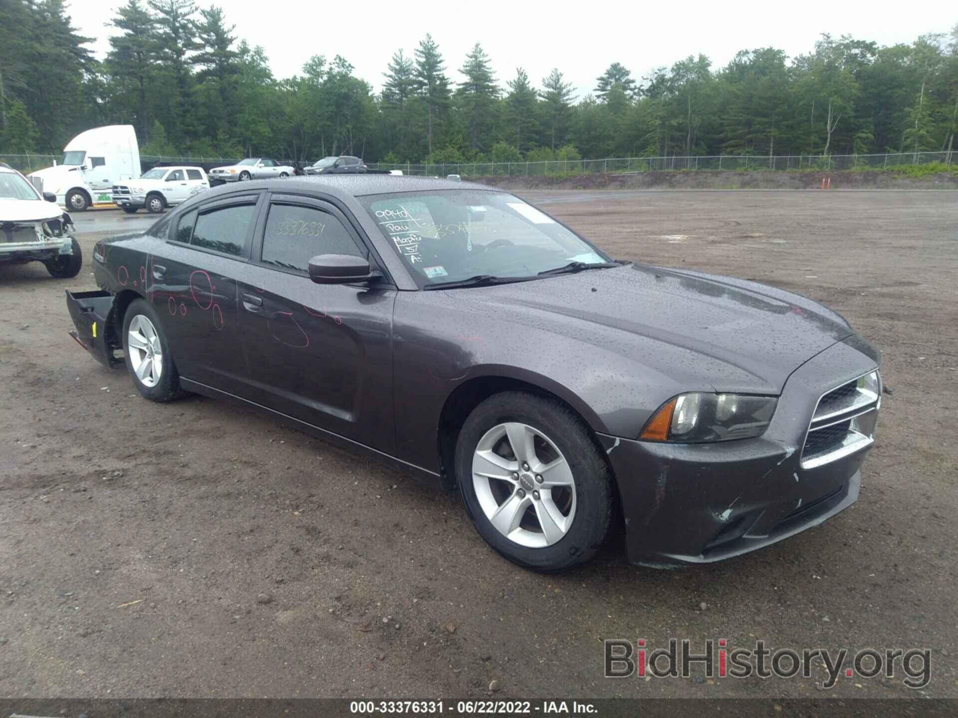 Photo 2C3CDXBG2DH734777 - DODGE CHARGER 2013