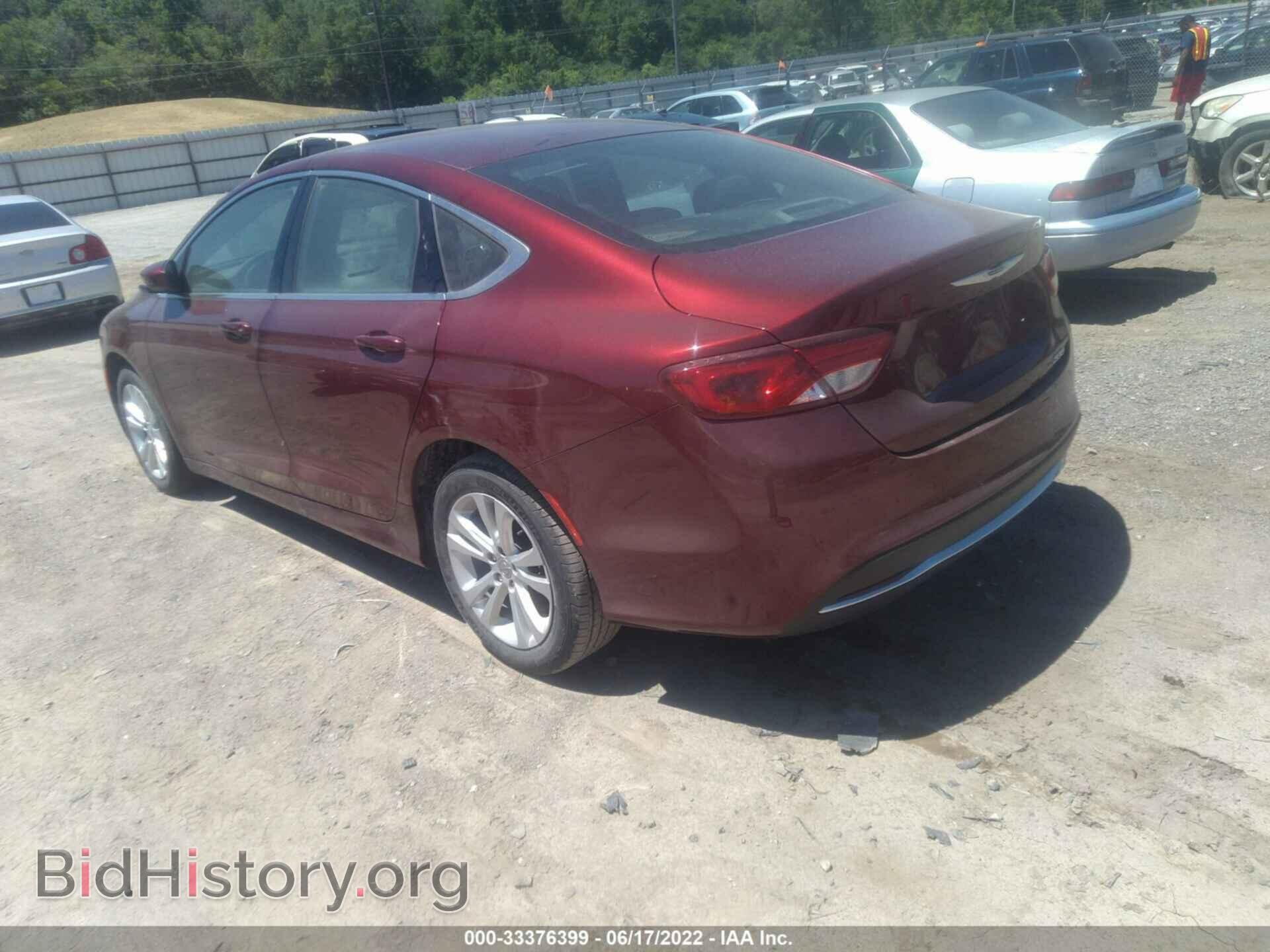 2015 CHRYSLER 200 - VIN: 1C3CCCAB4FN554051 - Фото 3