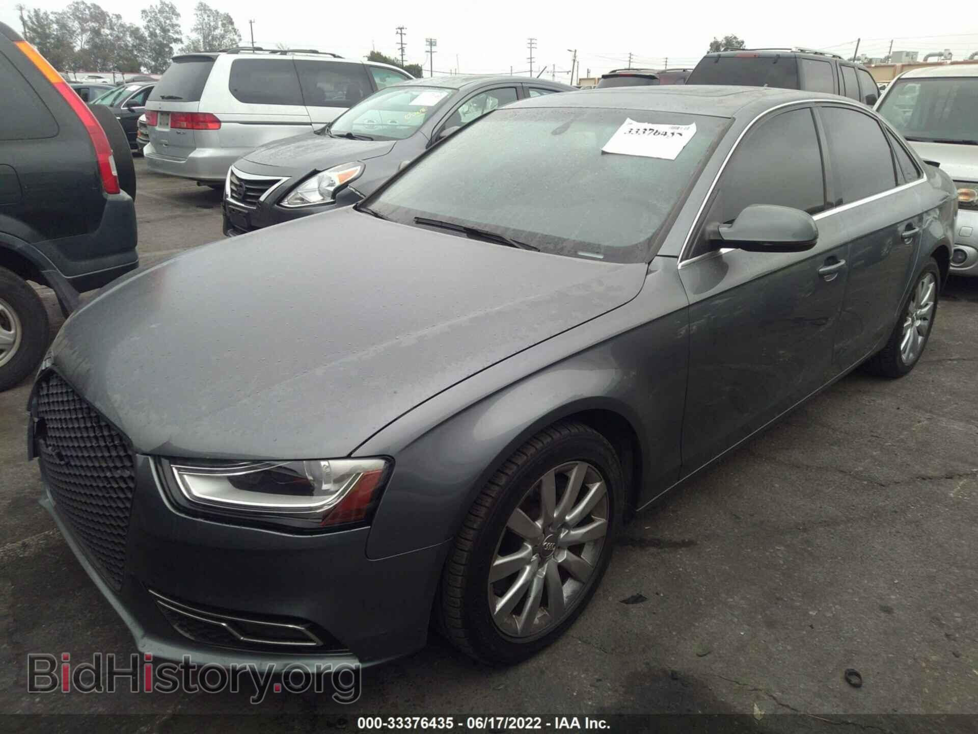 2013 AUDI A4 - VIN: WAUAFAFL6DN024383 - Photo 2