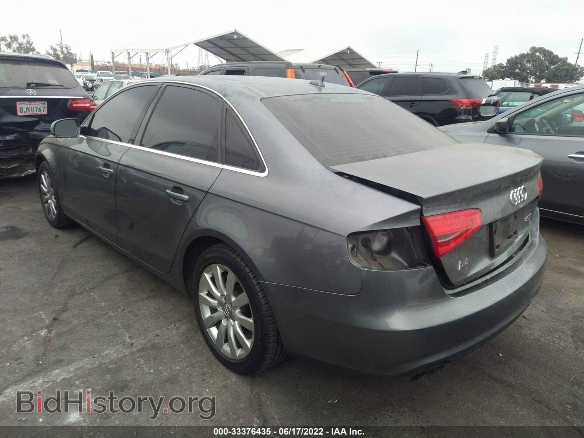 2013 AUDI A4 - VIN: WAUAFAFL6DN024383 - Photo 3