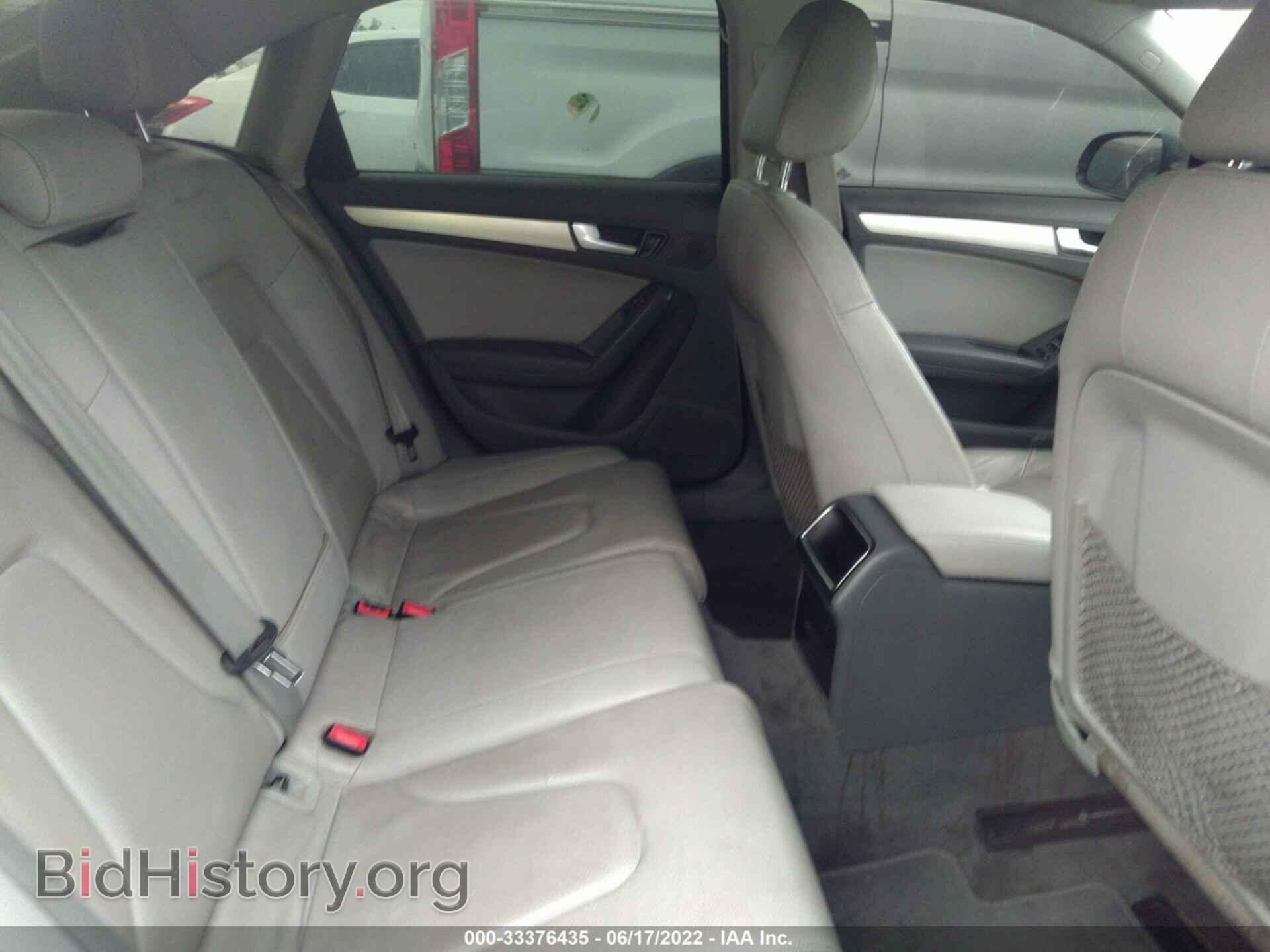 2013 AUDI A4 - VIN: WAUAFAFL6DN024383 - Photo 8