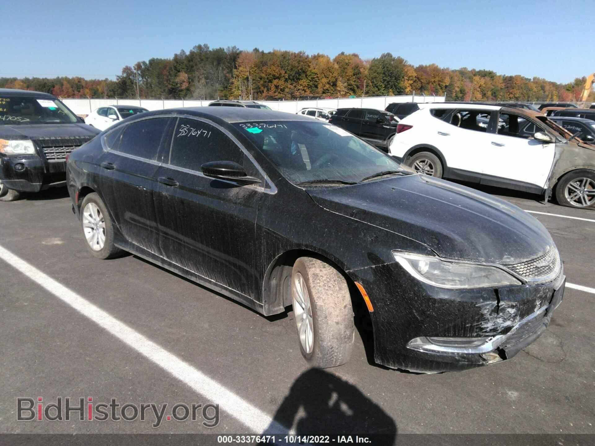 Фотография 1C3CCCAB8FN601307 - CHRYSLER 200 2015