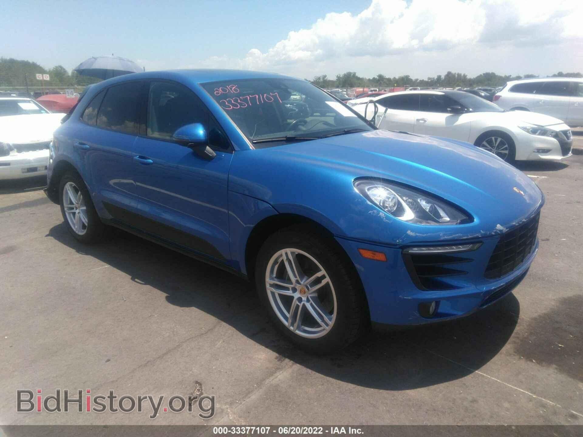 Фотография WP1AA2A54JLB04657 - PORSCHE MACAN 2018