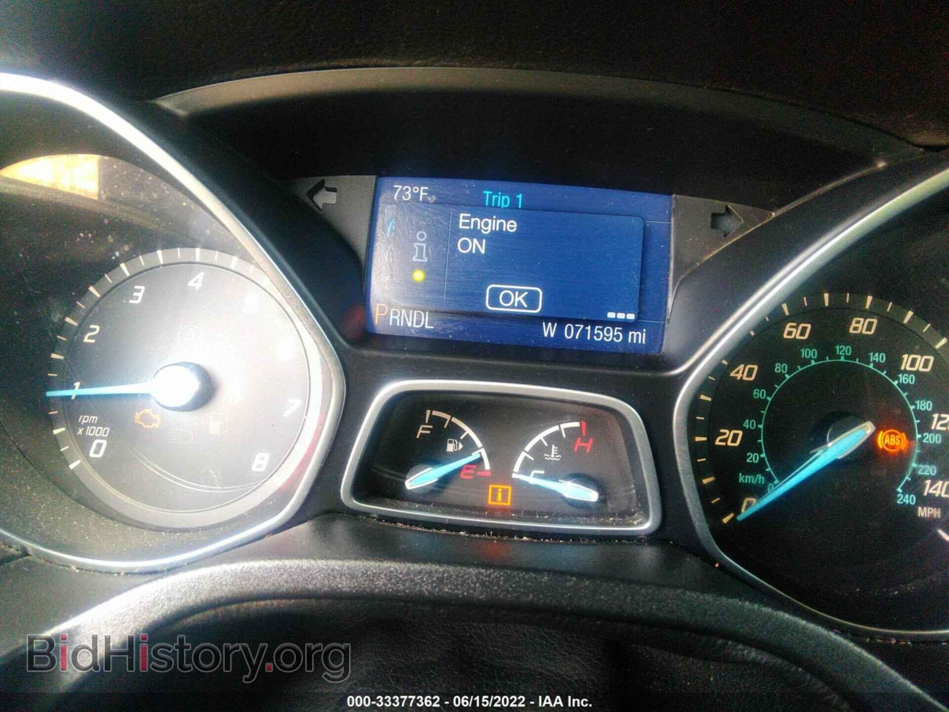 2014 FORD FOCUS - VIN: 1FADP3K29EL261801 - Фото 7