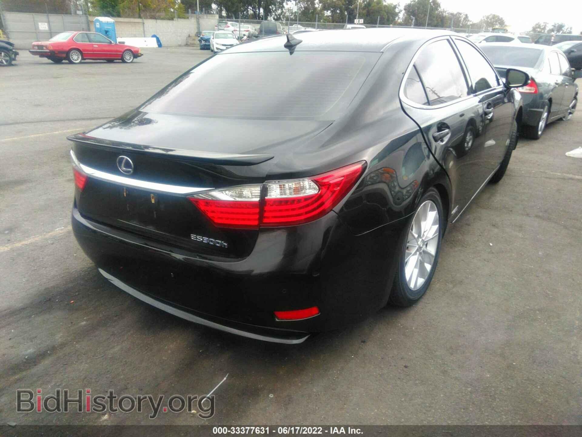 2014 LEXUS ES 300H - VIN: JTHBW1GG1E2066311 - Фото 4