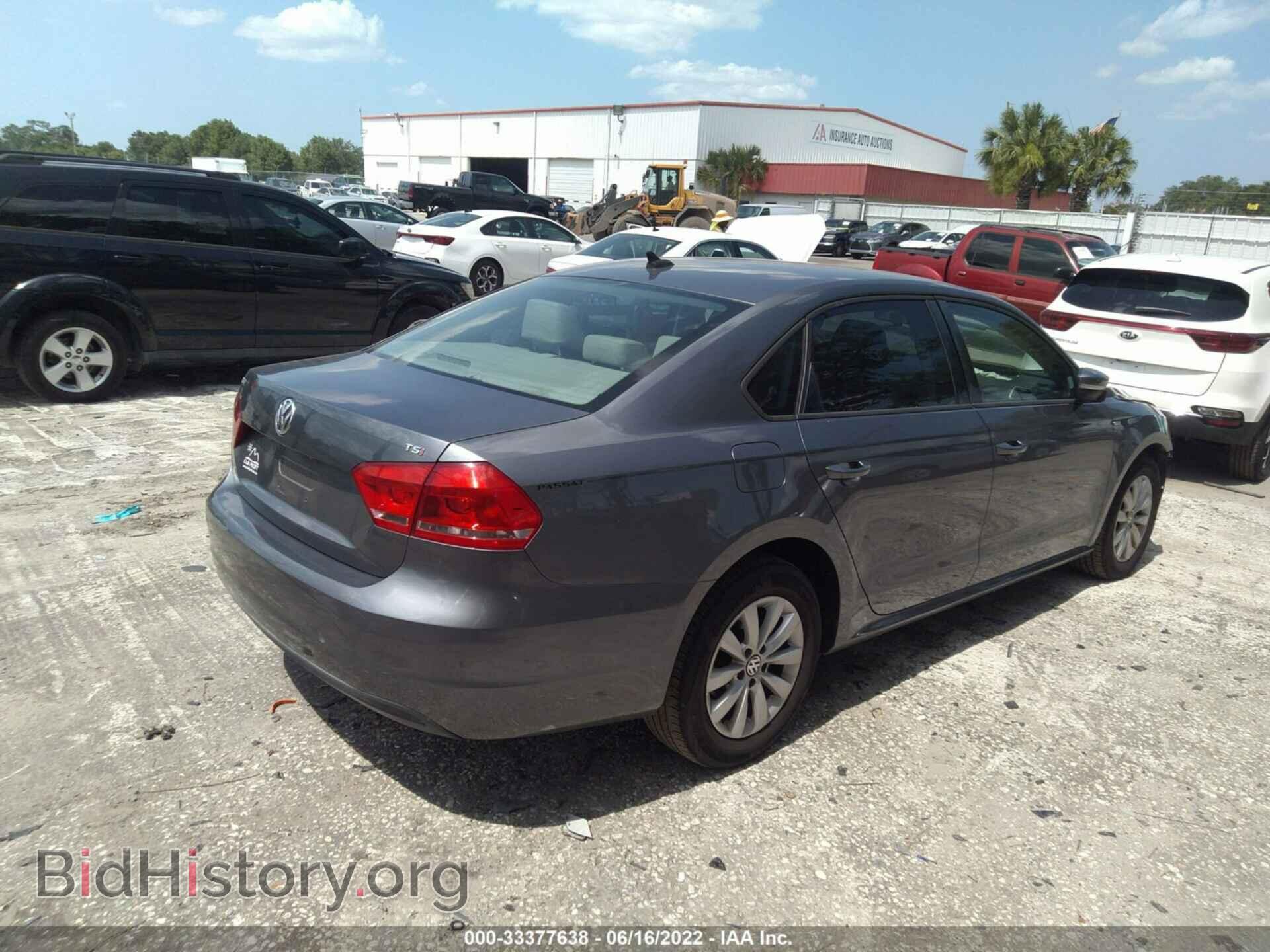 2014 VOLKSWAGEN PASSAT - VIN: 1VWAS7A3XEC116891 - Фото 4