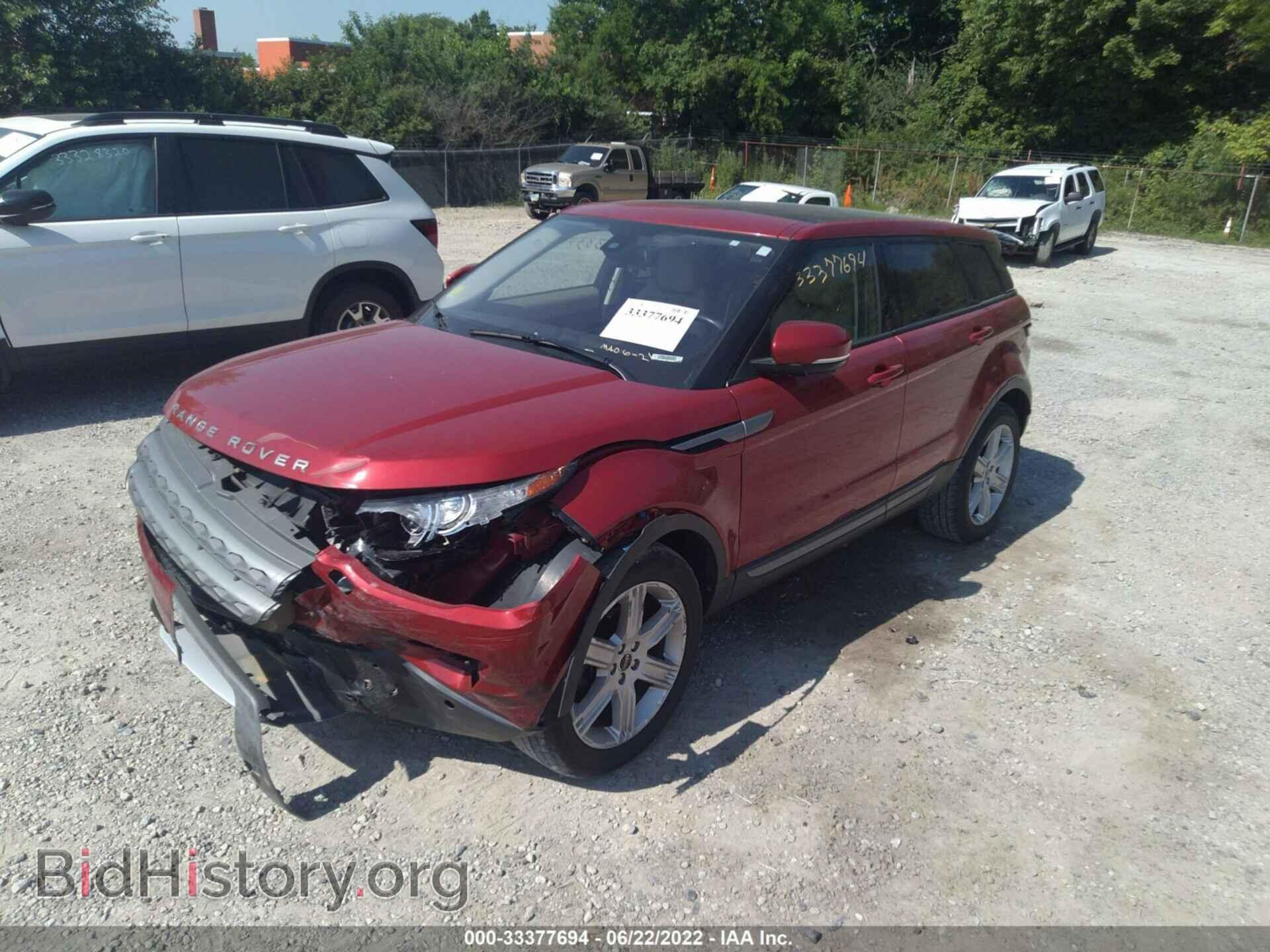 2012 LAND ROVER RANGE ROVER EVOQUE - VIN: SALVR2BG4CH700913 - Фото 2