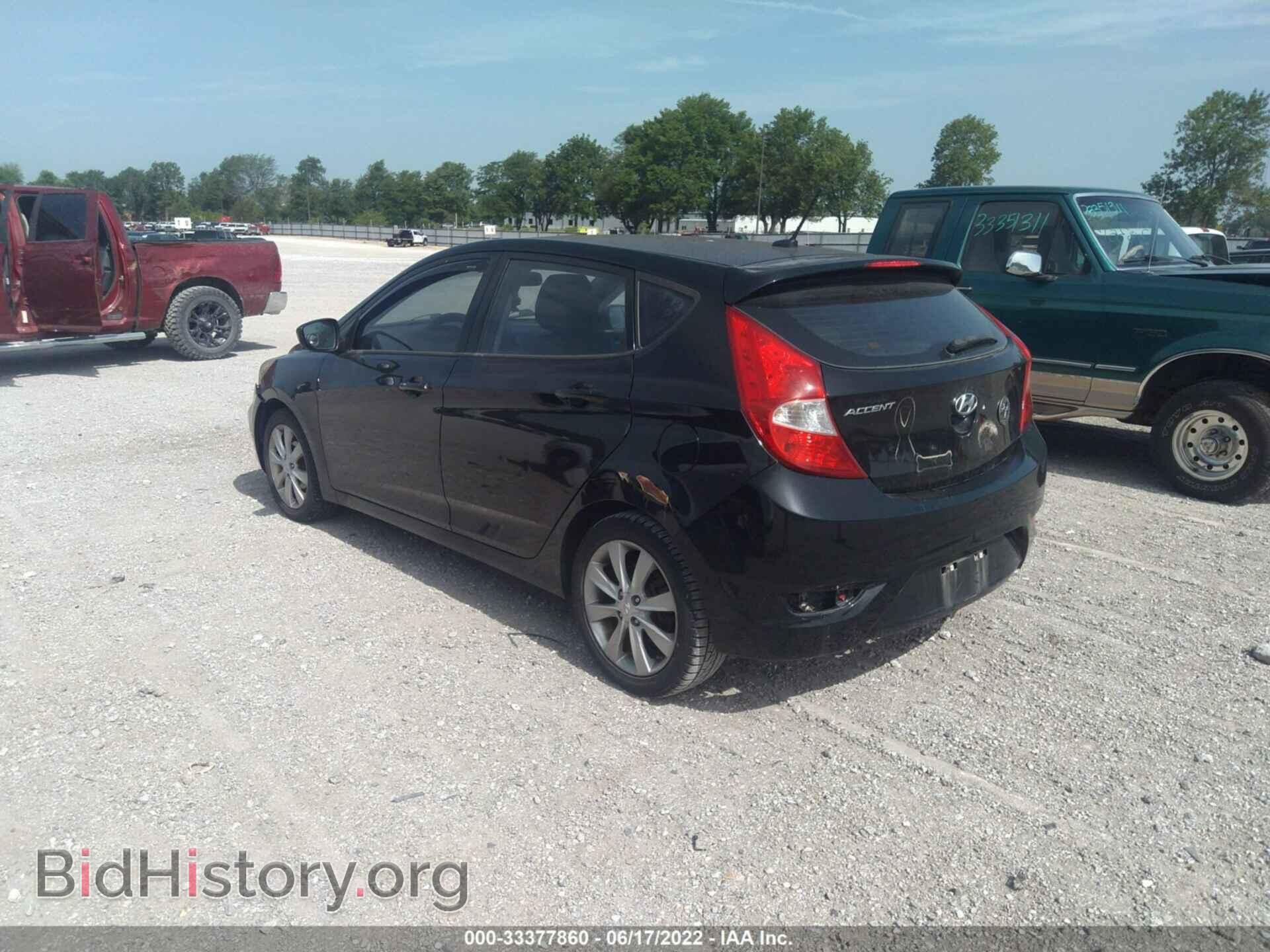 2012 HYUNDAI ACCENT - VIN: KMHCU5AE0CU036773 - Фото 3