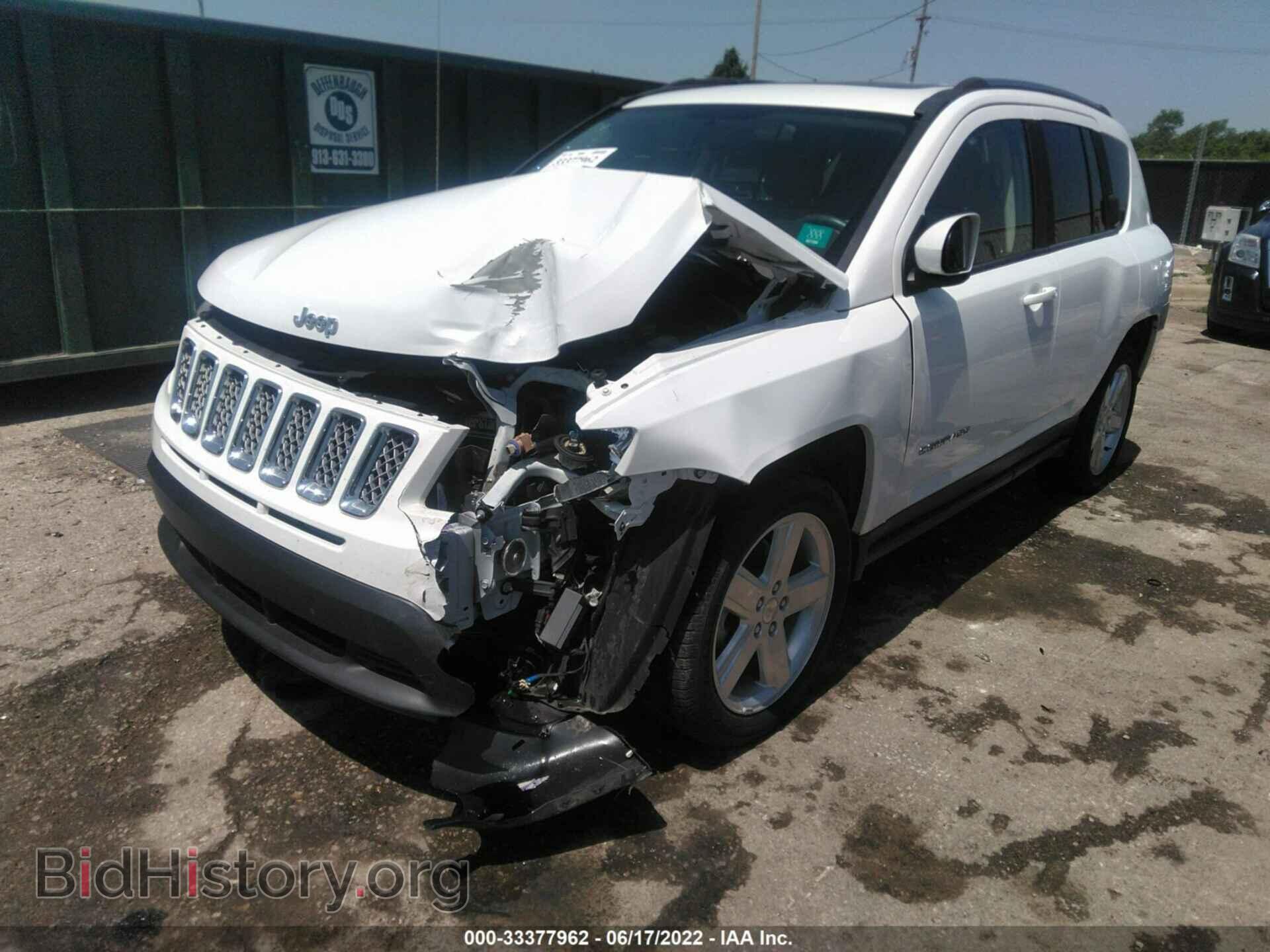 2014 JEEP COMPASS - VIN: 1C4NJCEAXED679264 - Фото 2