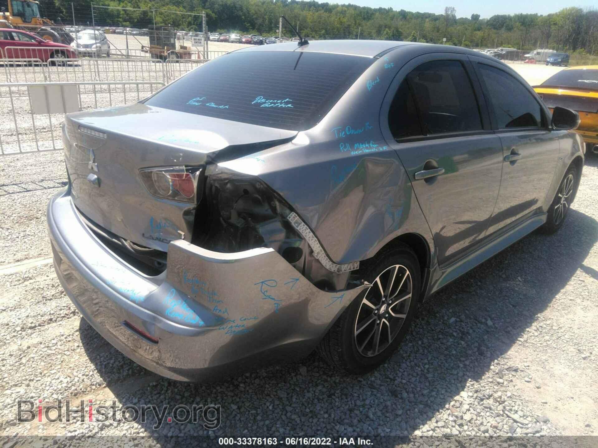 2017 MITSUBISHI LANCER - VIN: JA32U2FU3HU005120 - Фото 6