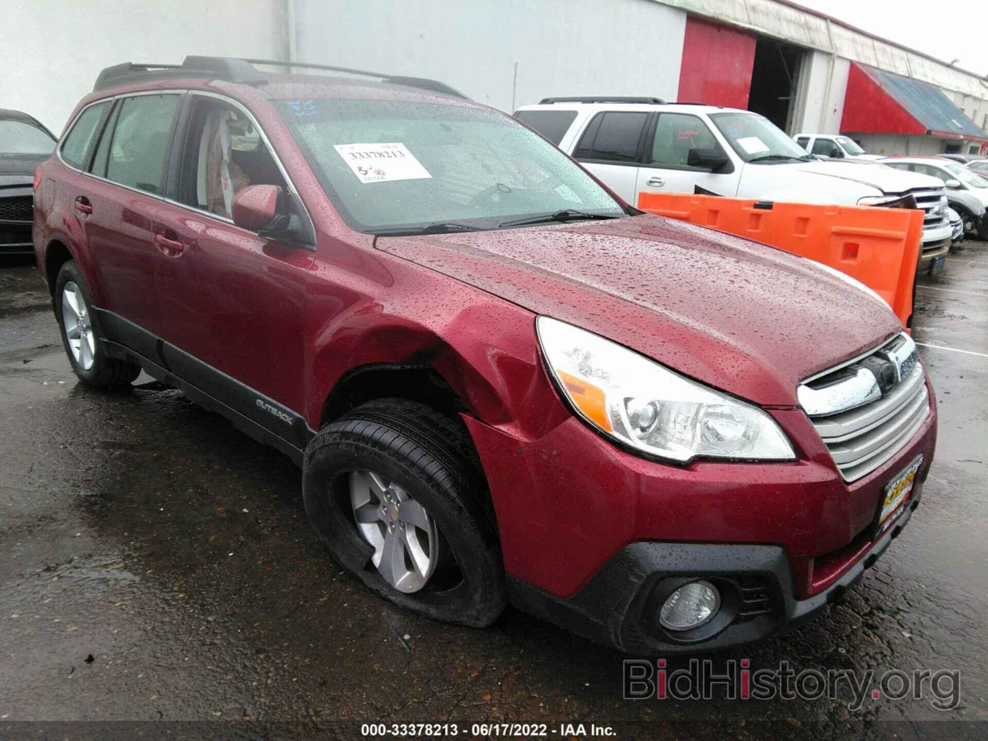 Фотография 4S4BRBAC2E3302779 - SUBARU OUTBACK 2014