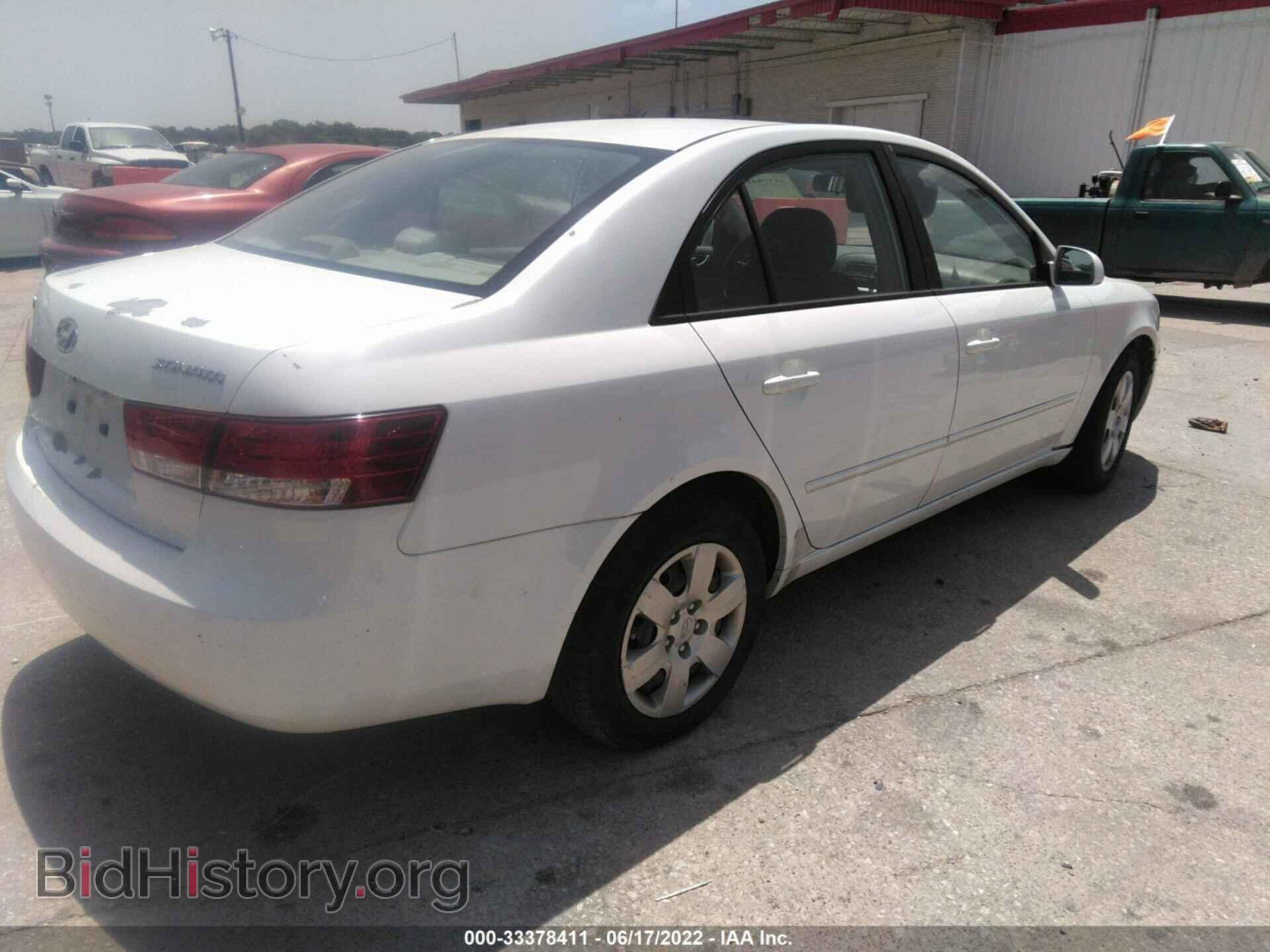 2007 HYUNDAI SONATA - VIN: 5NPET46C57H178540 - Фото 4