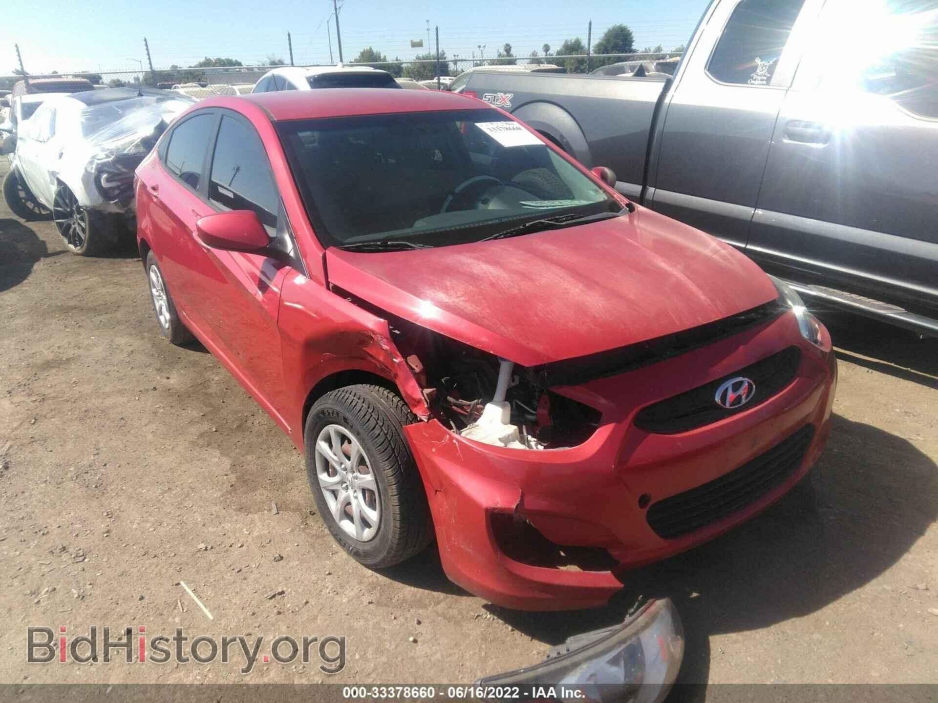 Photo KMHCT4AE6EU643695 - HYUNDAI ACCENT 2014