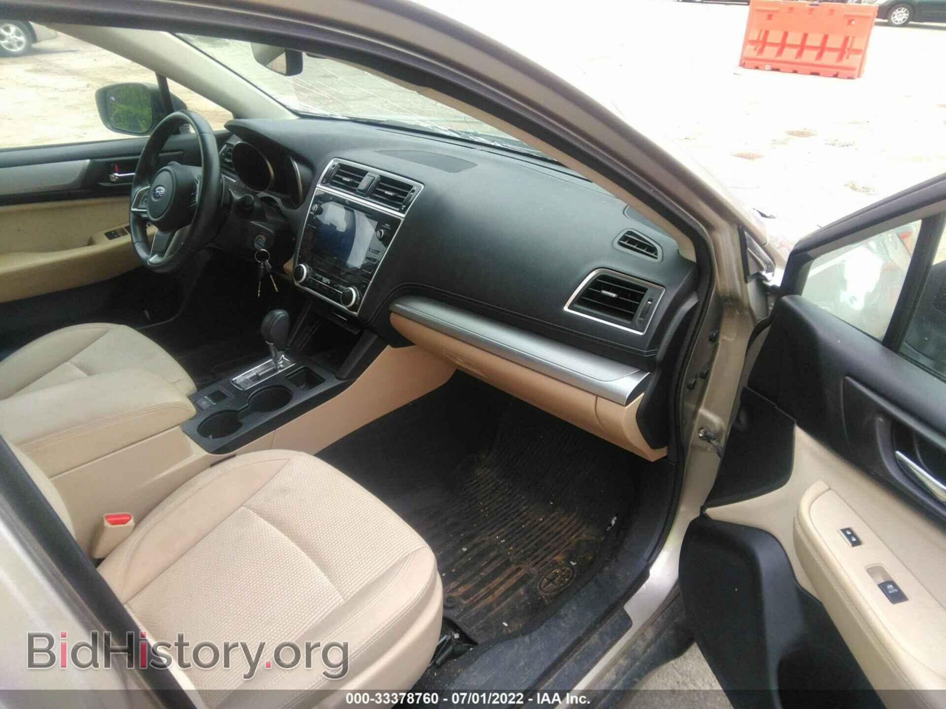 2019 SUBARU OUTBACK - VIN: 4S4BSAHC0K3299347 - Фото 5