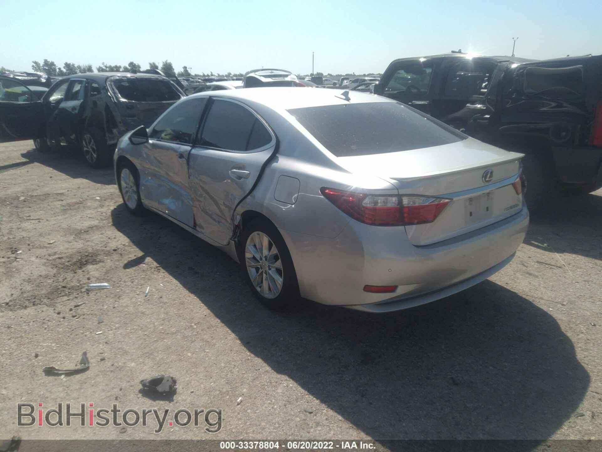 2013 LEXUS ES 300H - VIN: JTHBW1GG9D2000975 - Фото 3