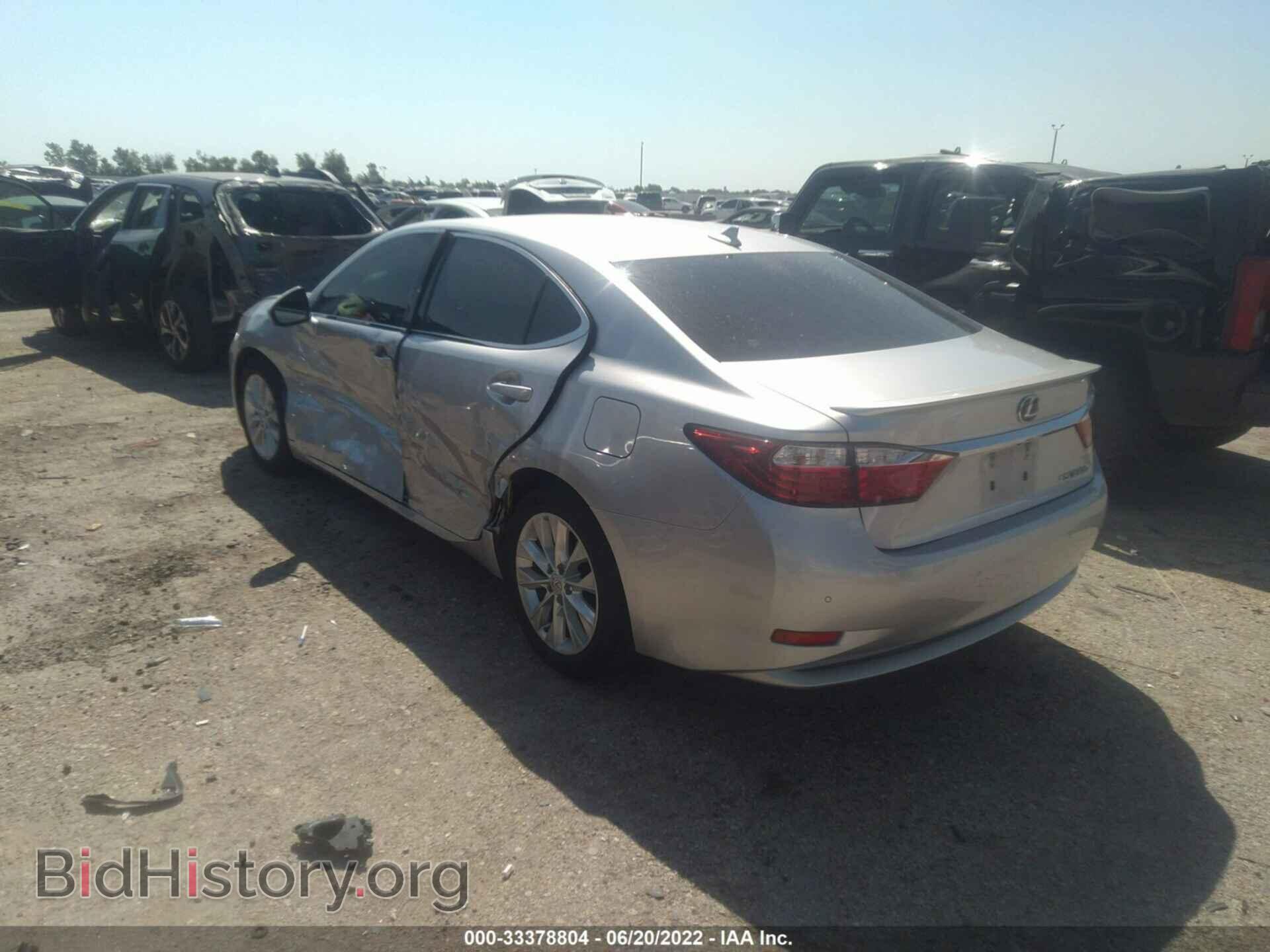 2013 LEXUS ES 300H - VIN: JTHBW1GG9D2000975 - Фото 6